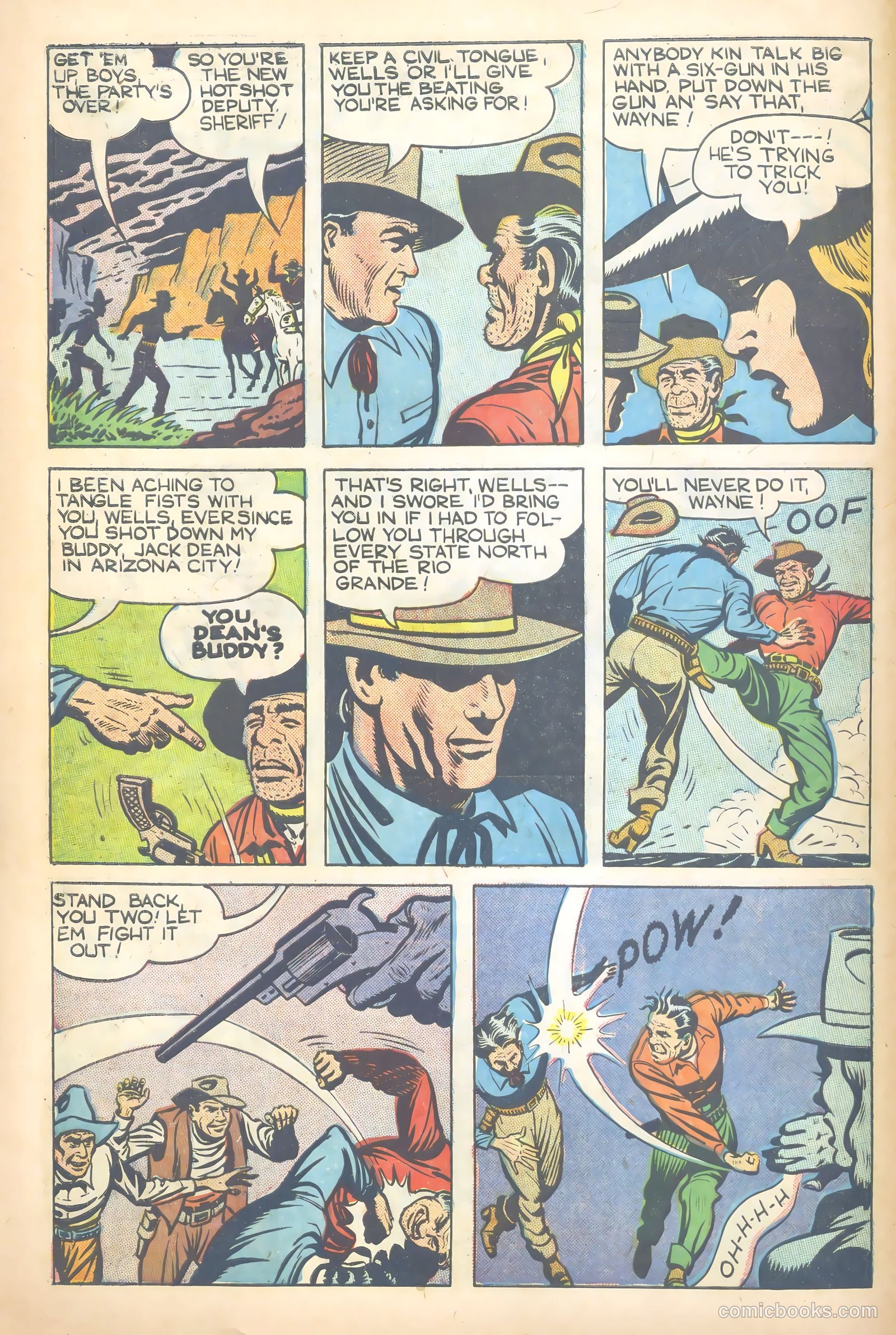 John Wayne Adventure Comics #1 — page 10 of 36