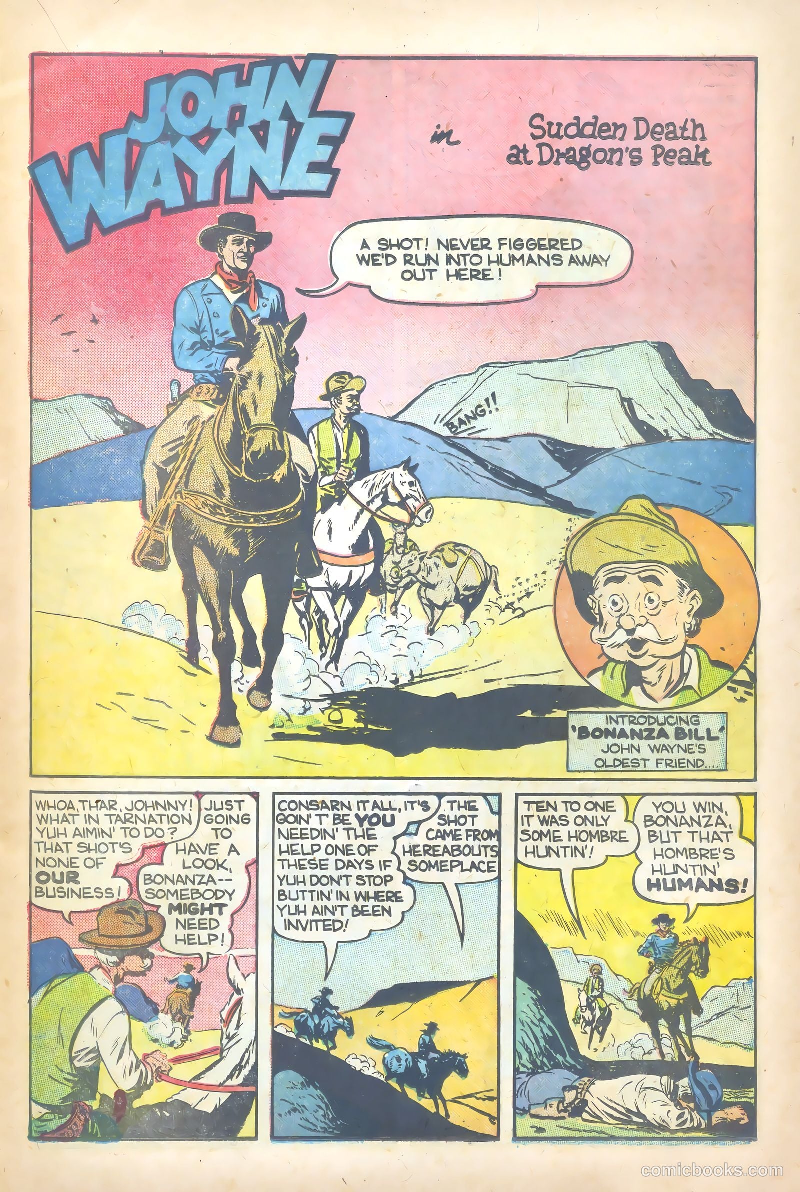 John Wayne Adventure Comics #1 — page 13 of 36