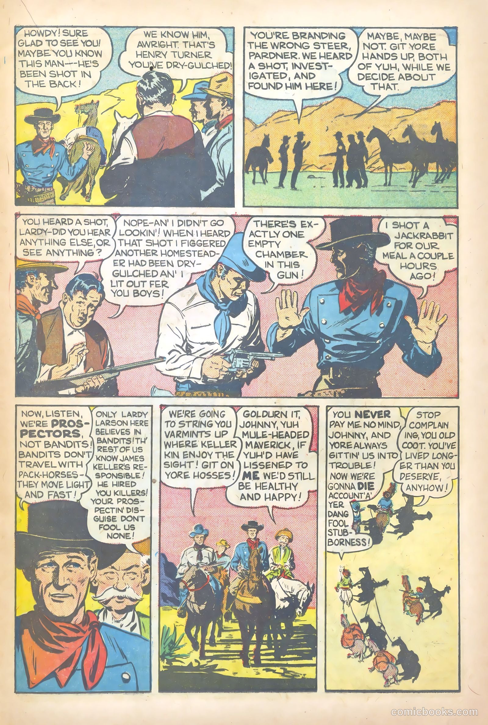 John Wayne Adventure Comics #1 — page 15 of 36