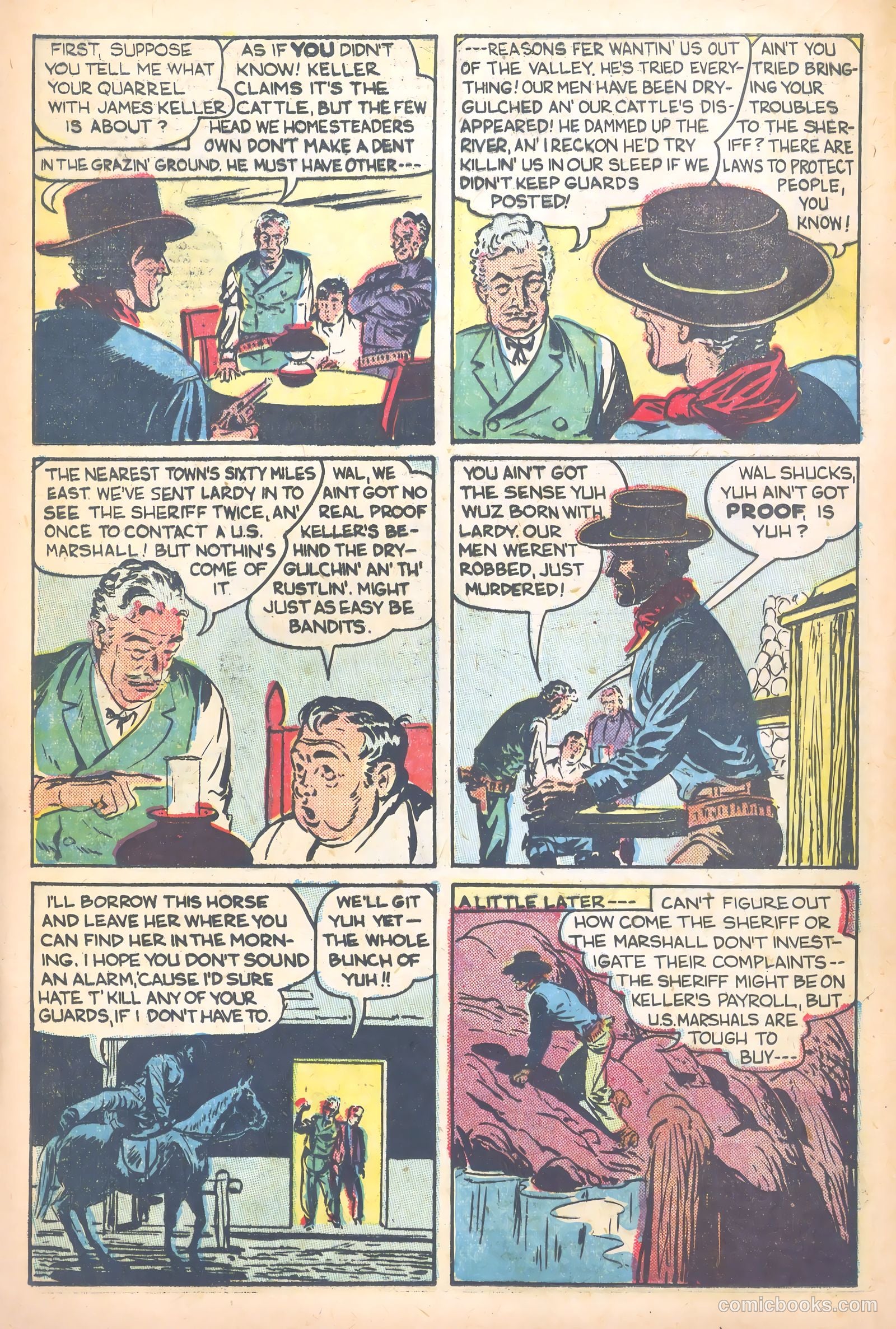 John Wayne Adventure Comics #1 — page 20 of 36
