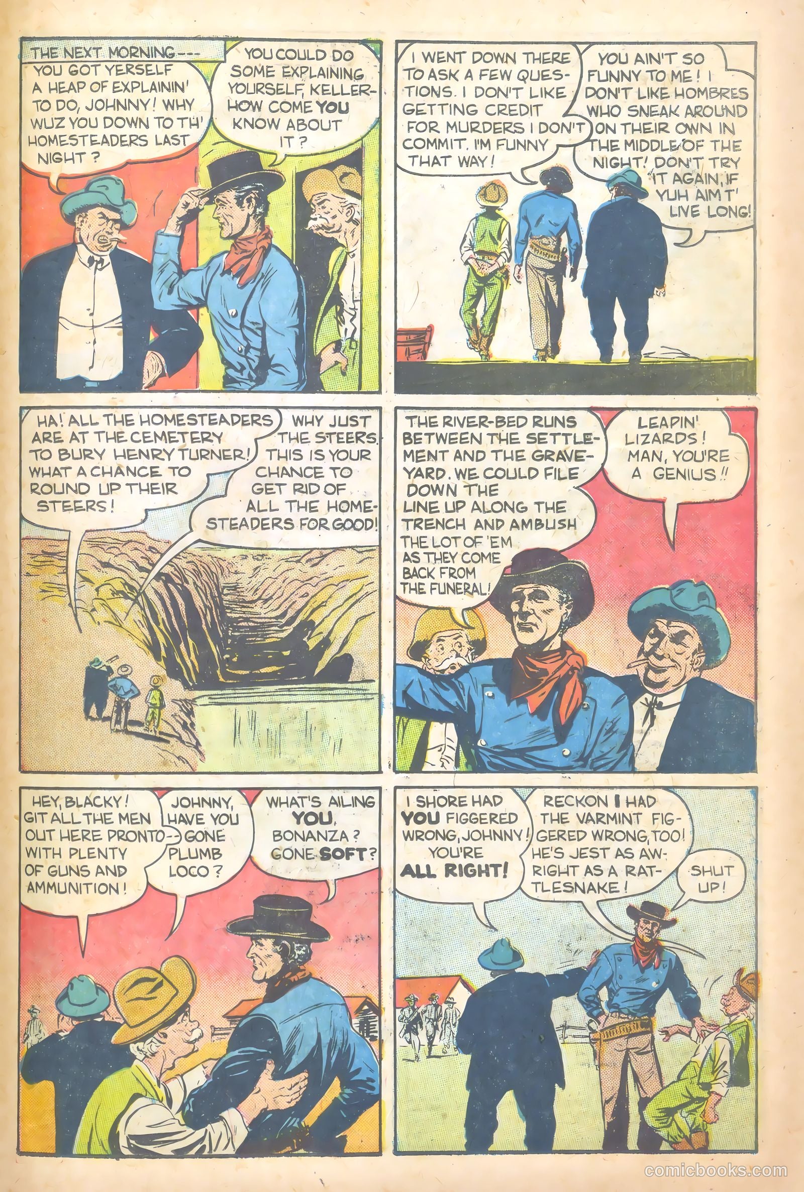 John Wayne Adventure Comics #1 — page 21 of 36