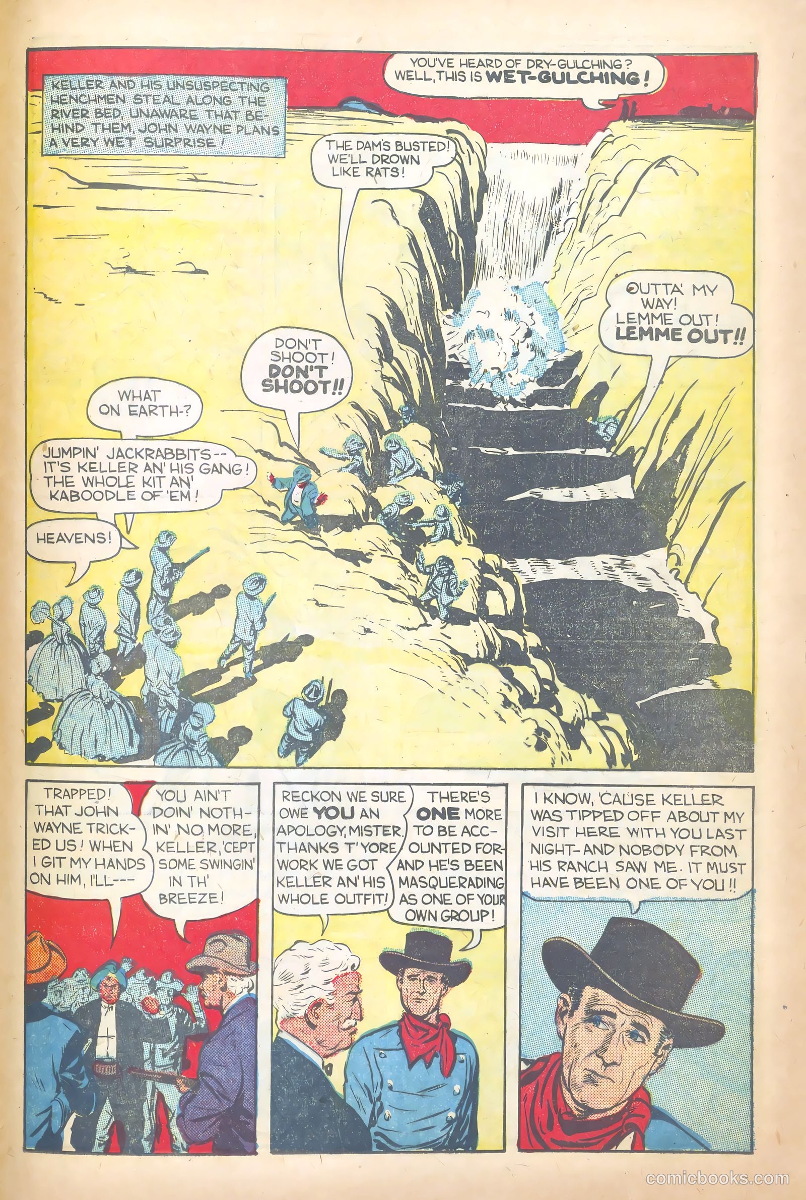 John Wayne Adventure Comics #1 — page 23 of 36