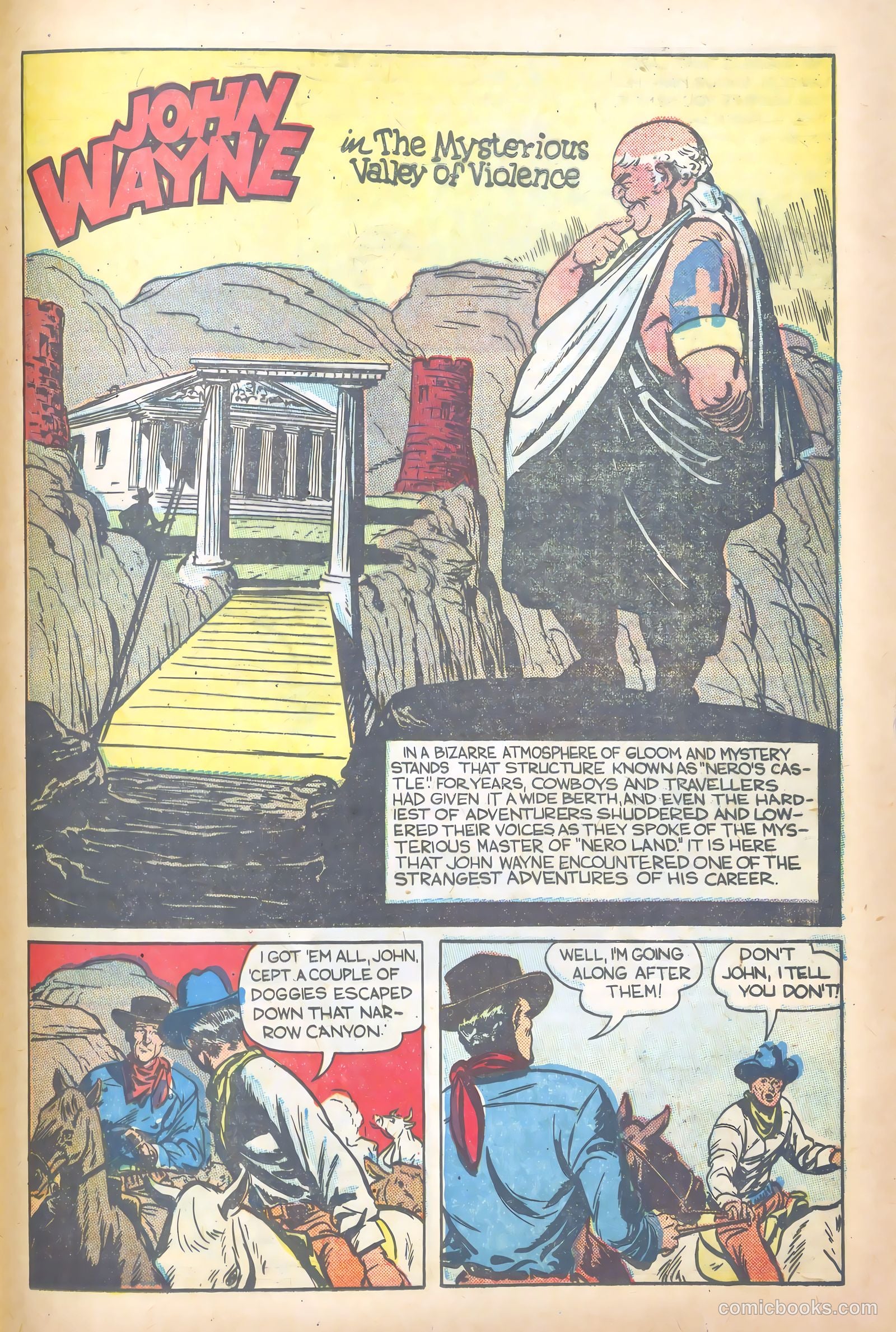 John Wayne Adventure Comics #1 — page 25 of 36
