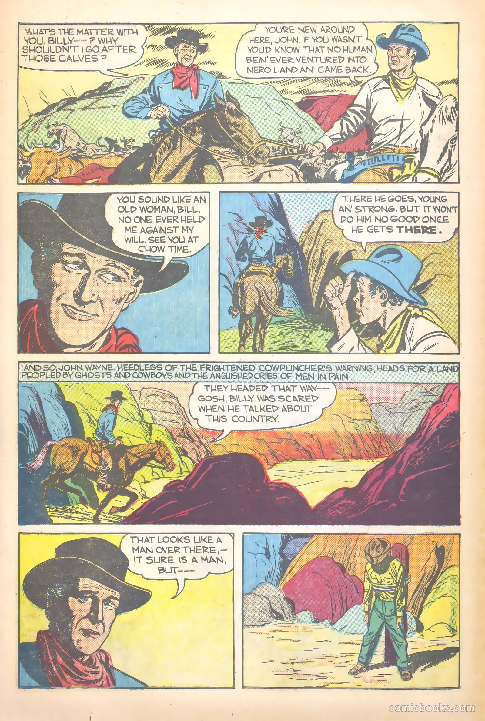 John Wayne Adventure Comics #1 — page 26 of 36