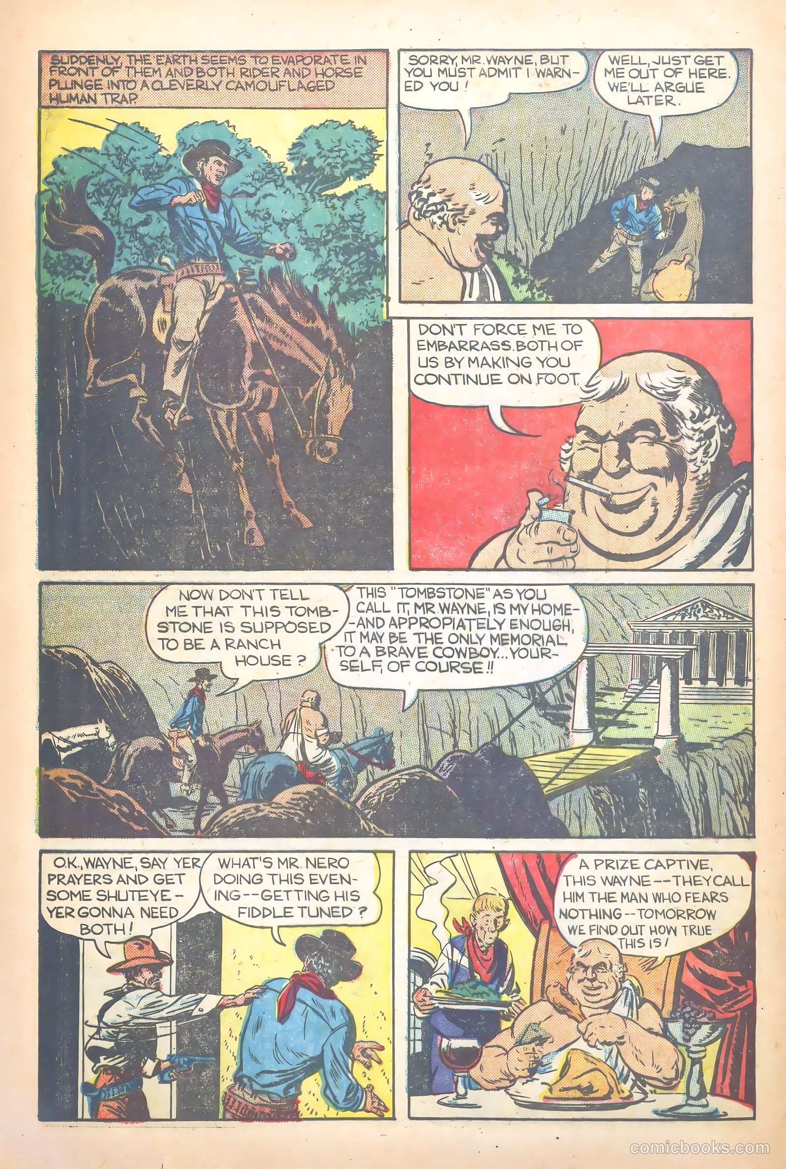 John Wayne Adventure Comics #1 — page 28 of 36