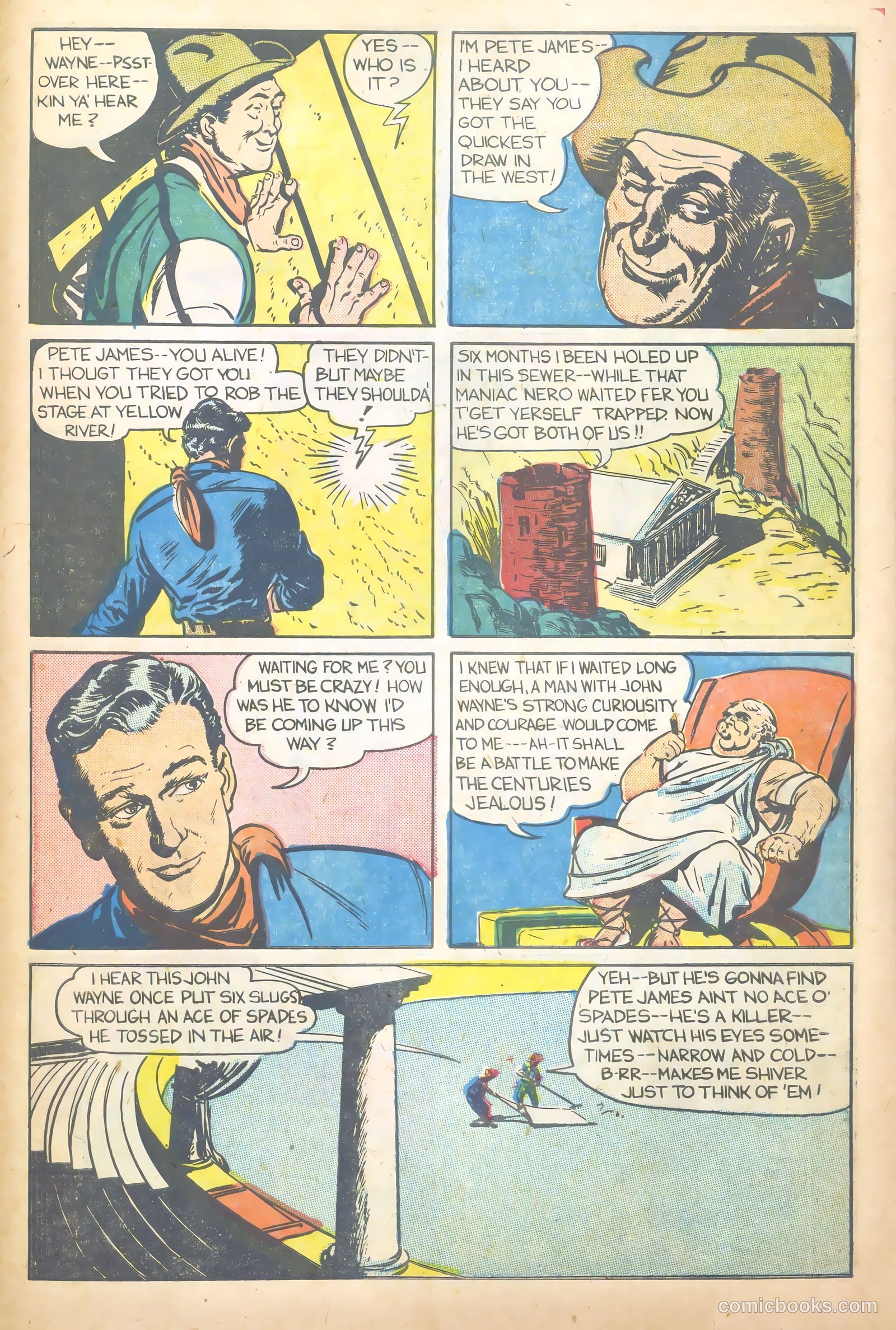 John Wayne Adventure Comics #1 — page 29 of 36