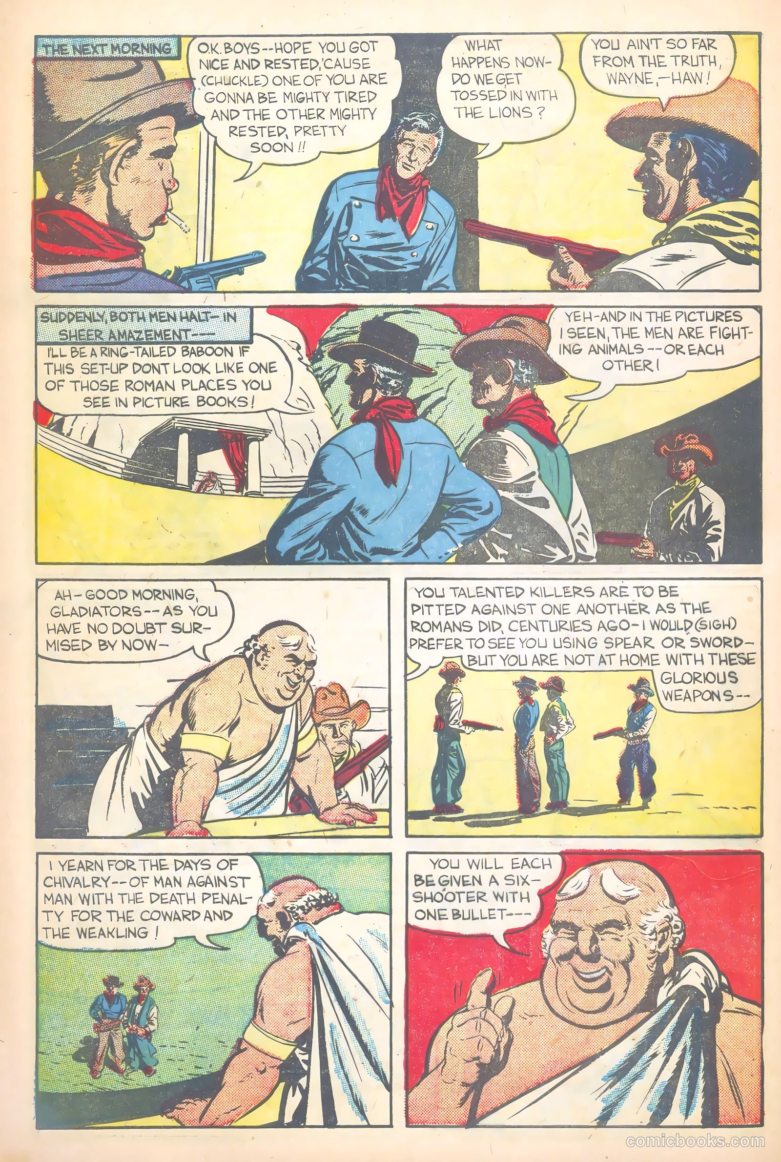 John Wayne Adventure Comics #1 — page 30 of 36