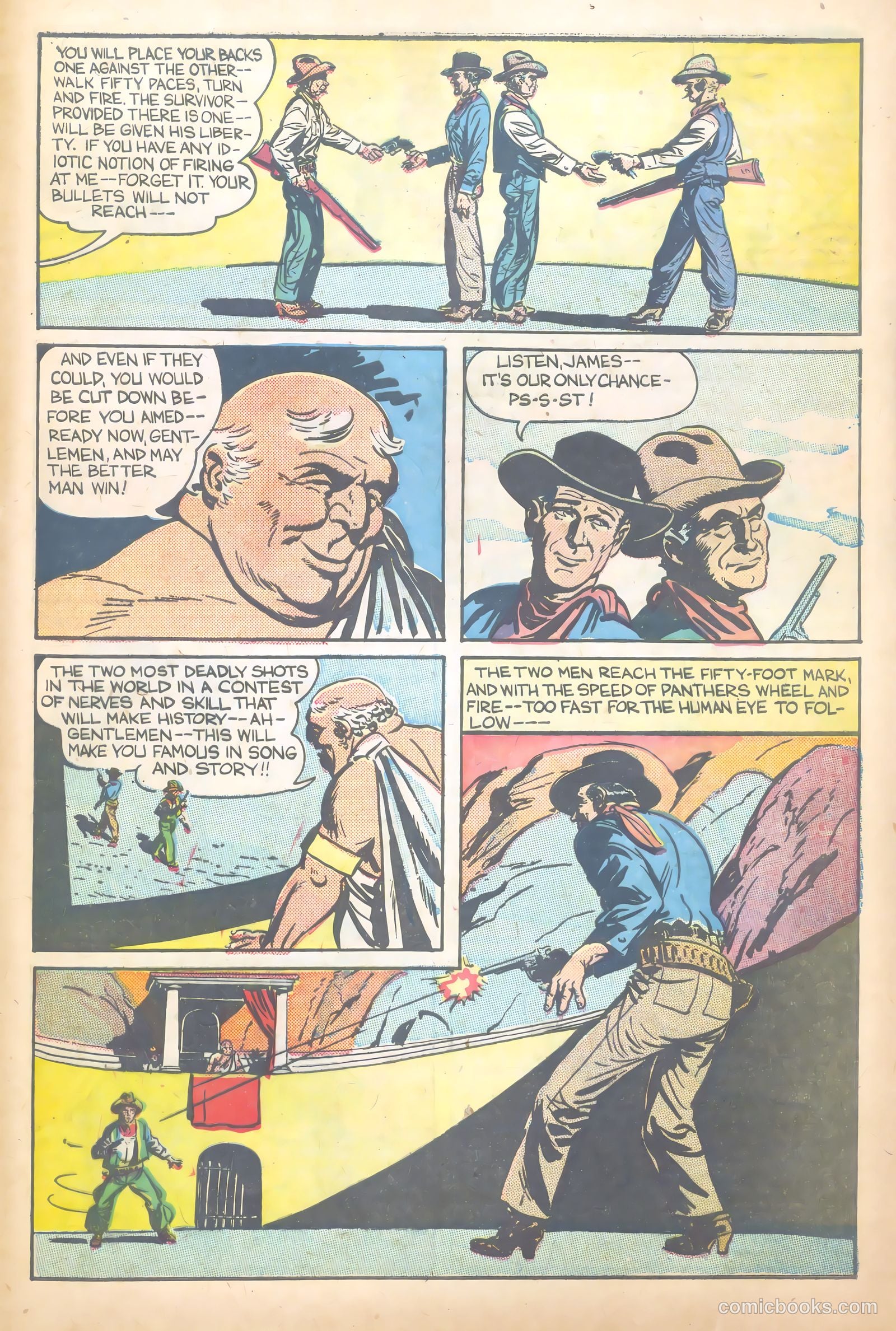 John Wayne Adventure Comics #1 — page 31 of 36