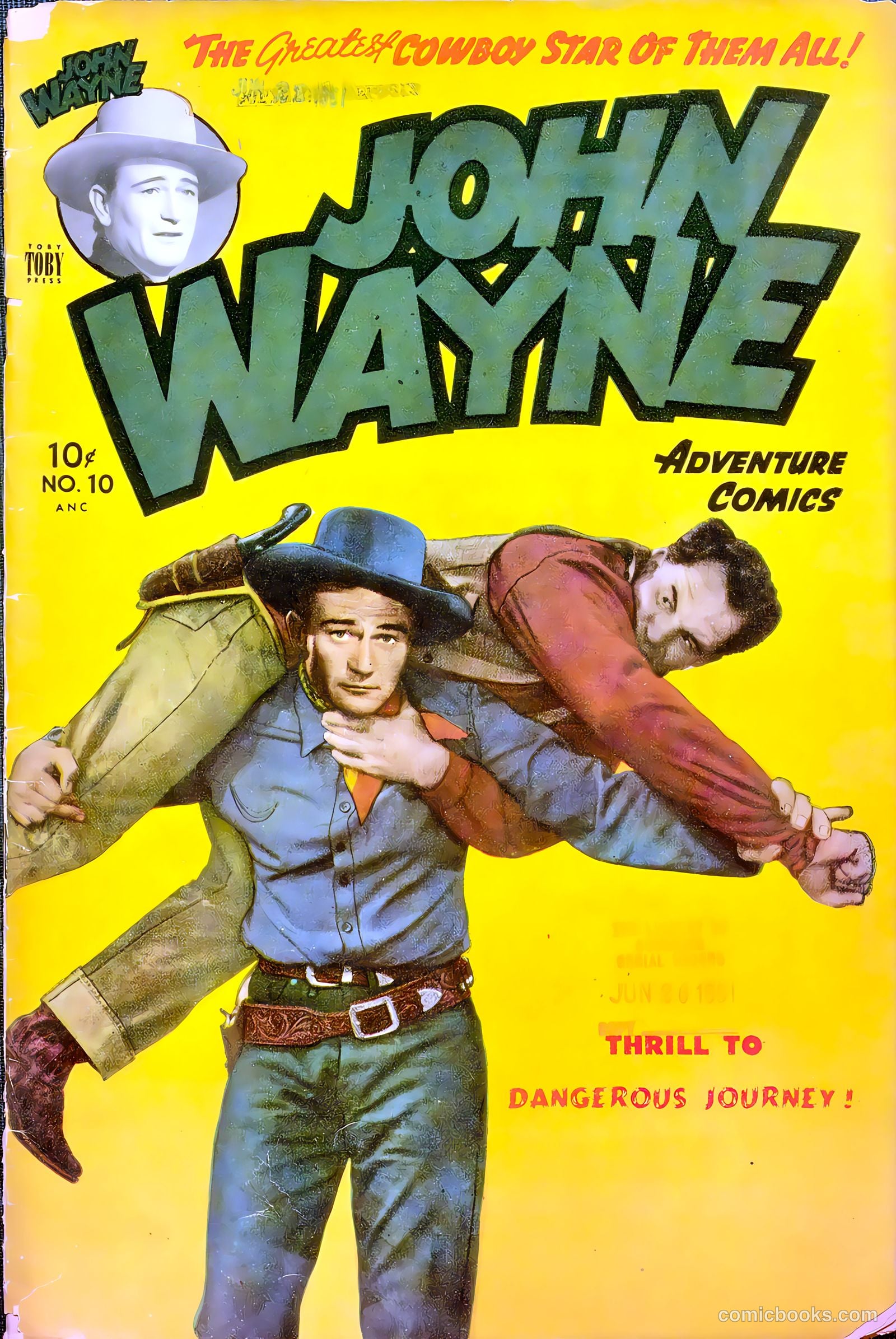 John Wayne Adventure Comics #10 — page 1 of 36