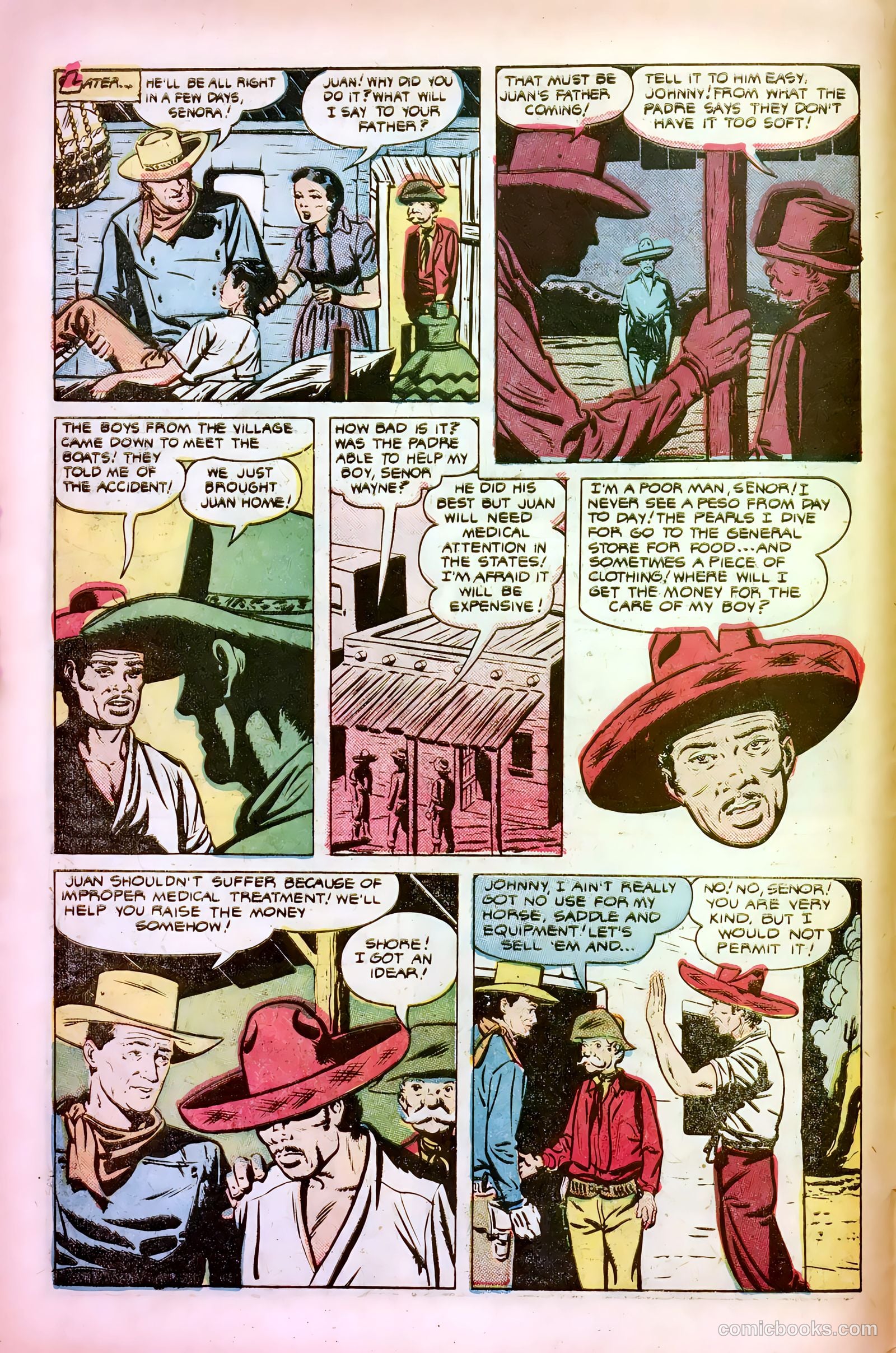 John Wayne Adventure Comics #10 — page 8 of 36