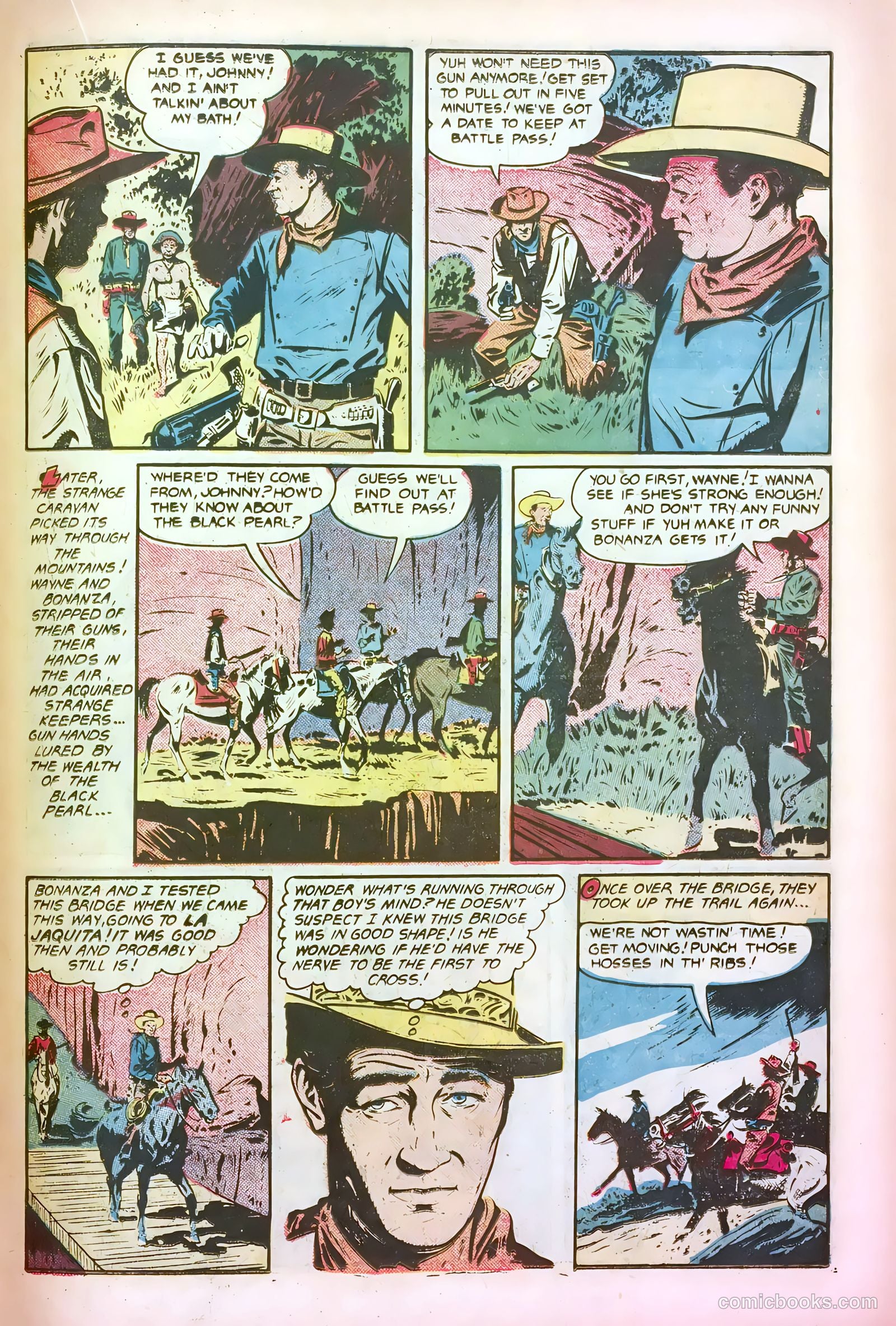 John Wayne Adventure Comics #10 — page 21 of 36