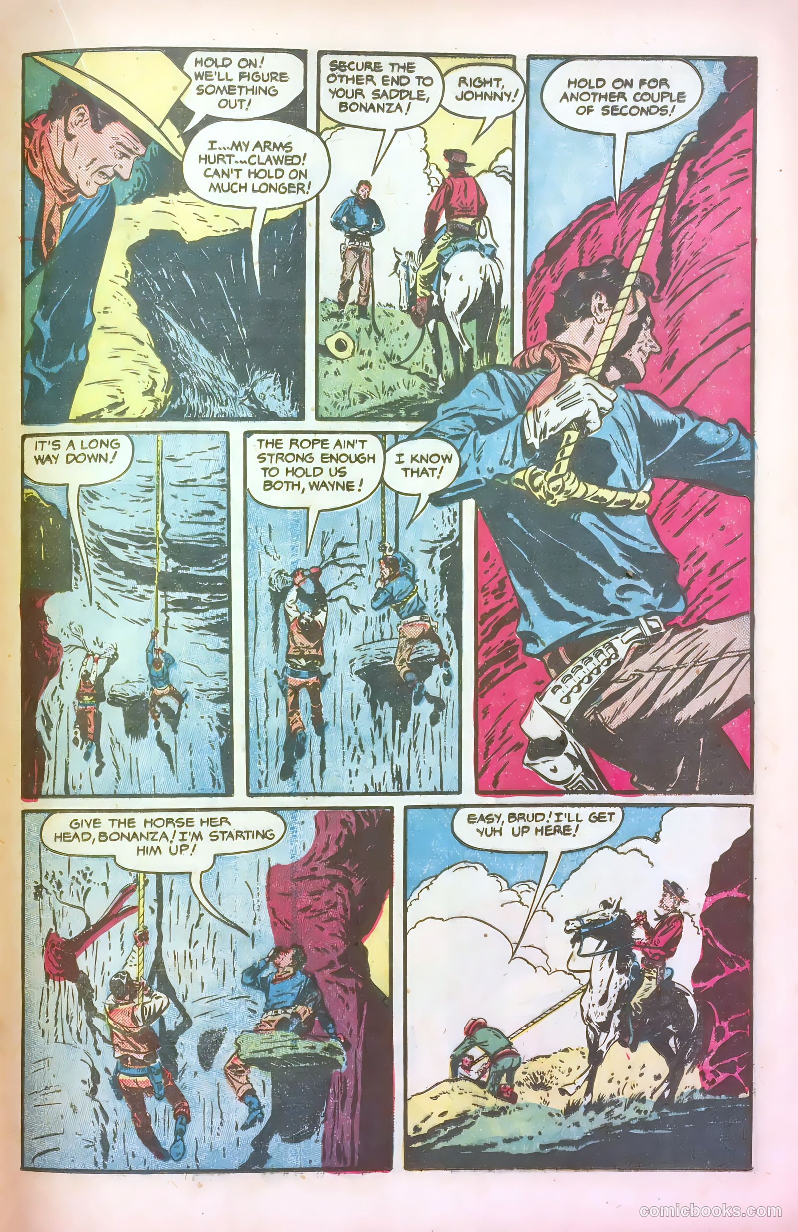 John Wayne Adventure Comics #10 — page 23 of 36