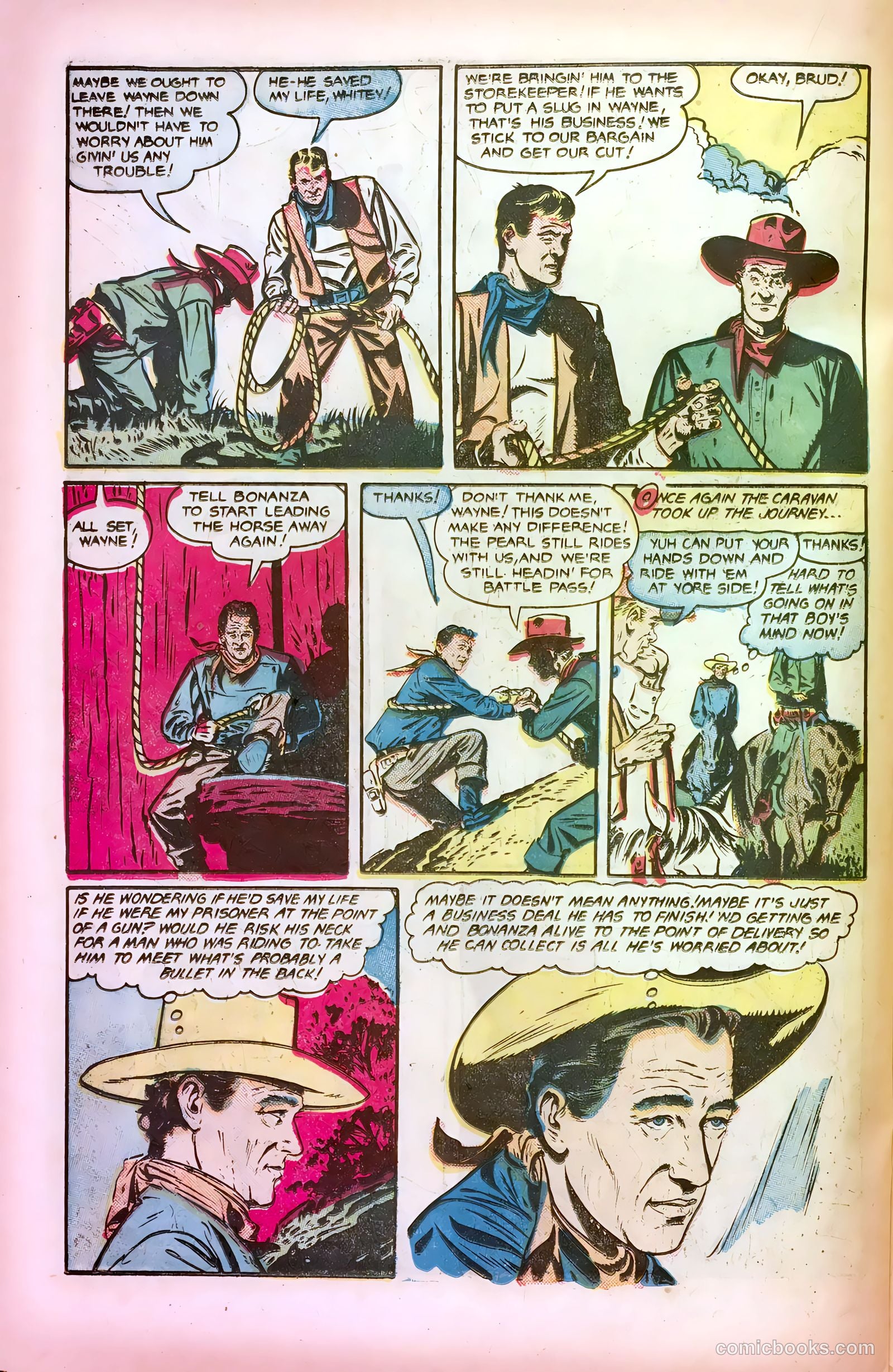 John Wayne Adventure Comics #10 — page 24 of 36
