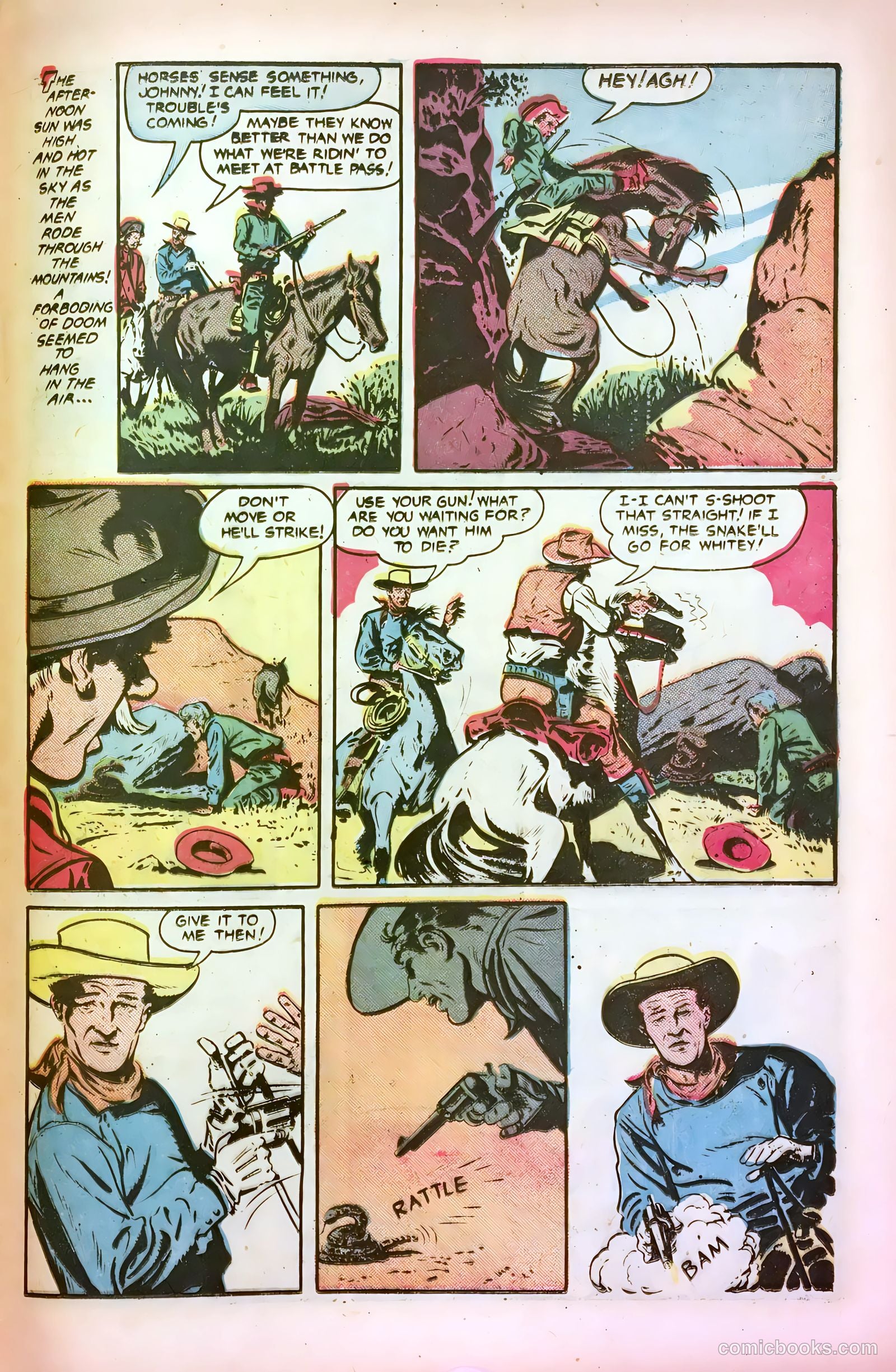 John Wayne Adventure Comics #10 — page 25 of 36
