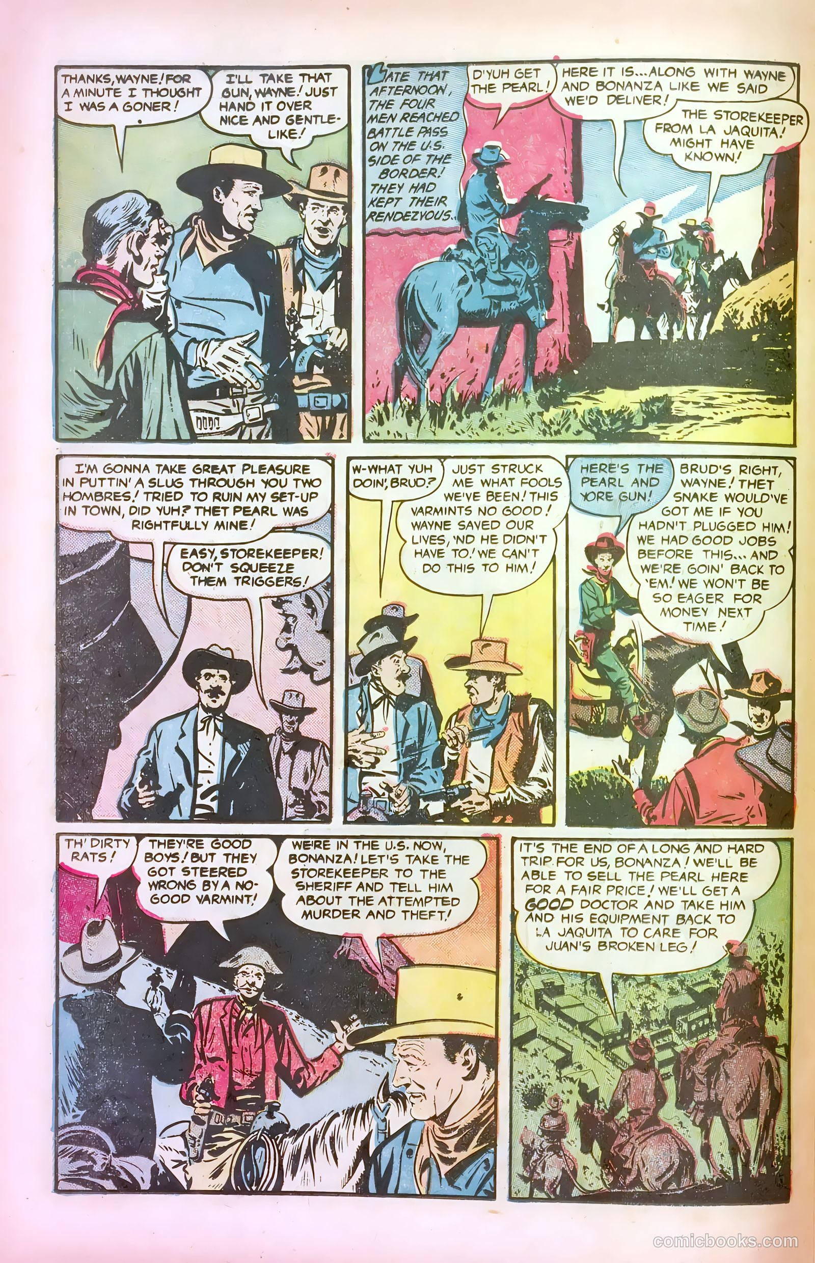 John Wayne Adventure Comics #10 — page 26 of 36