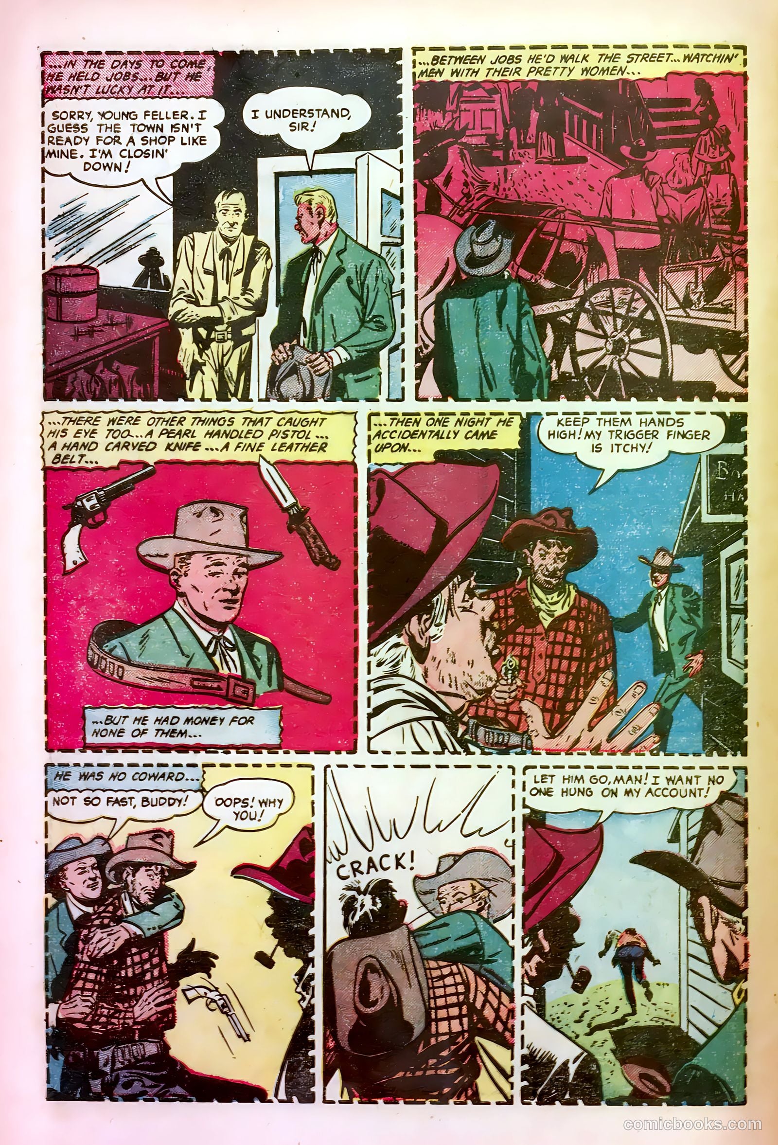 John Wayne Adventure Comics #10 — page 30 of 36