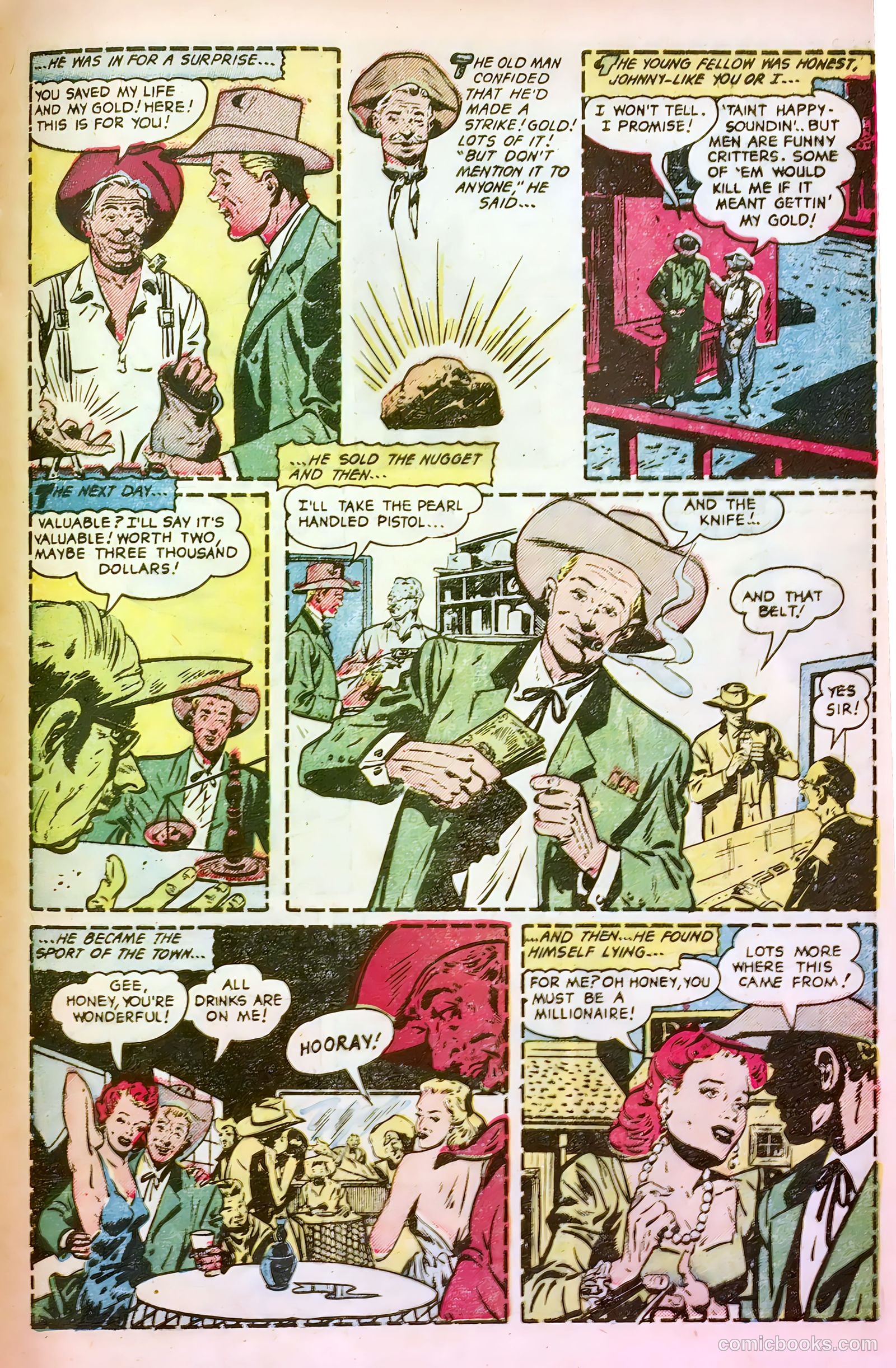 John Wayne Adventure Comics #10 — page 31 of 36