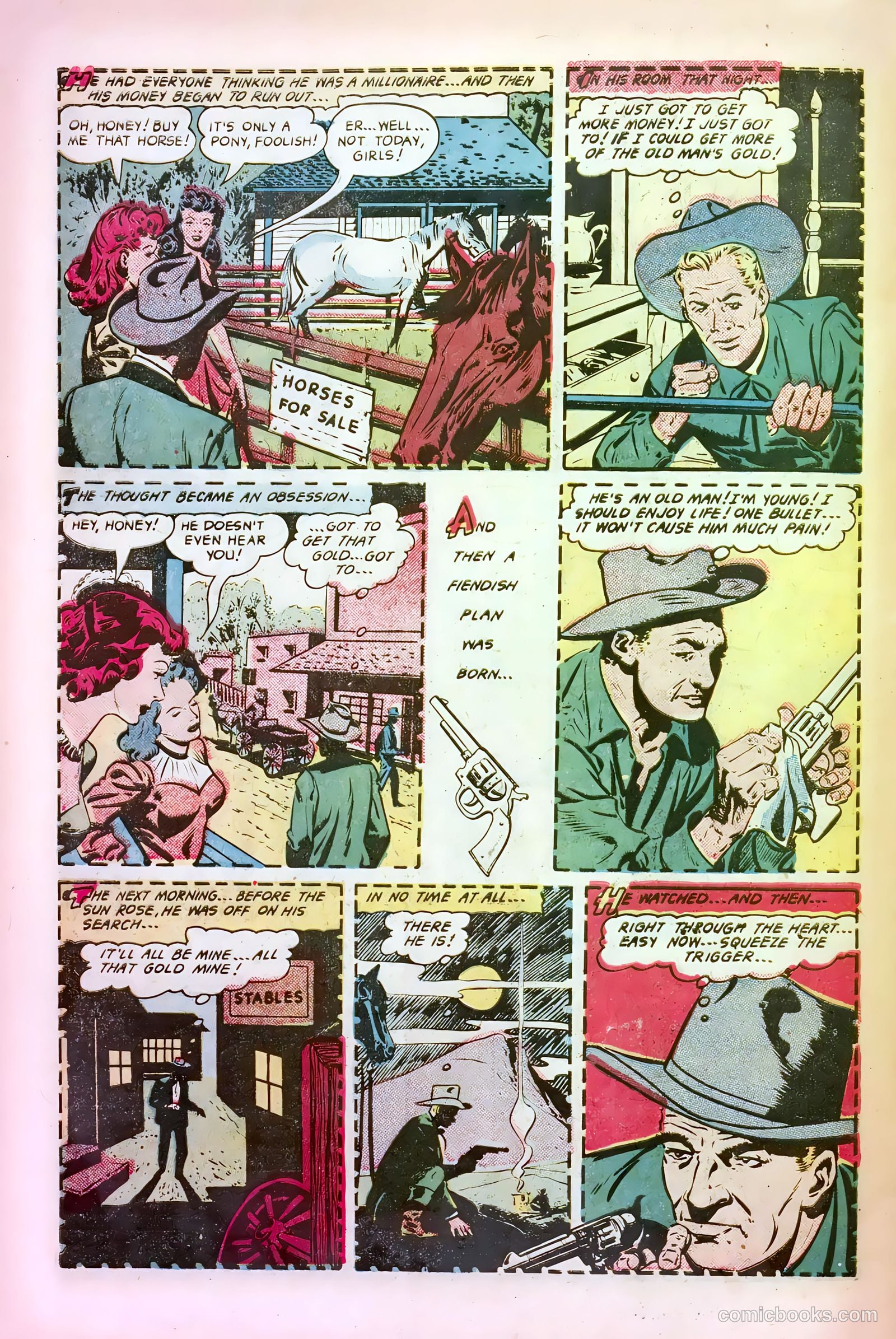 John Wayne Adventure Comics #10 — page 32 of 36