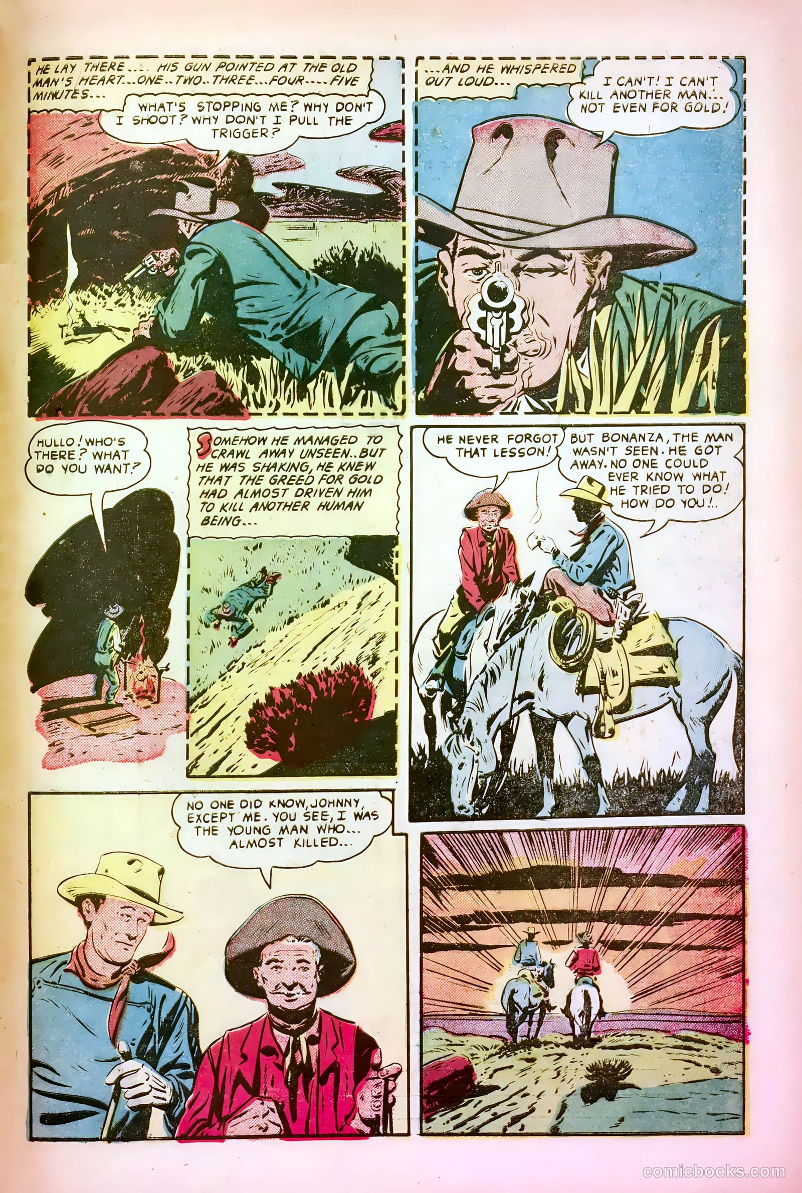John Wayne Adventure Comics #10 — page 33 of 36