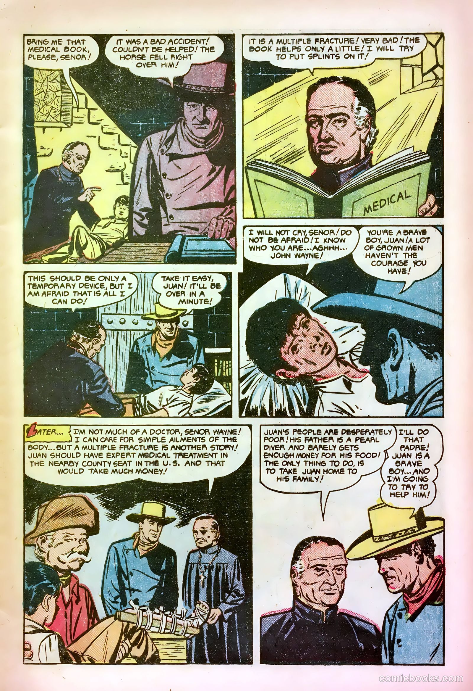 John Wayne Adventure Comics #10 — page 7 of 36