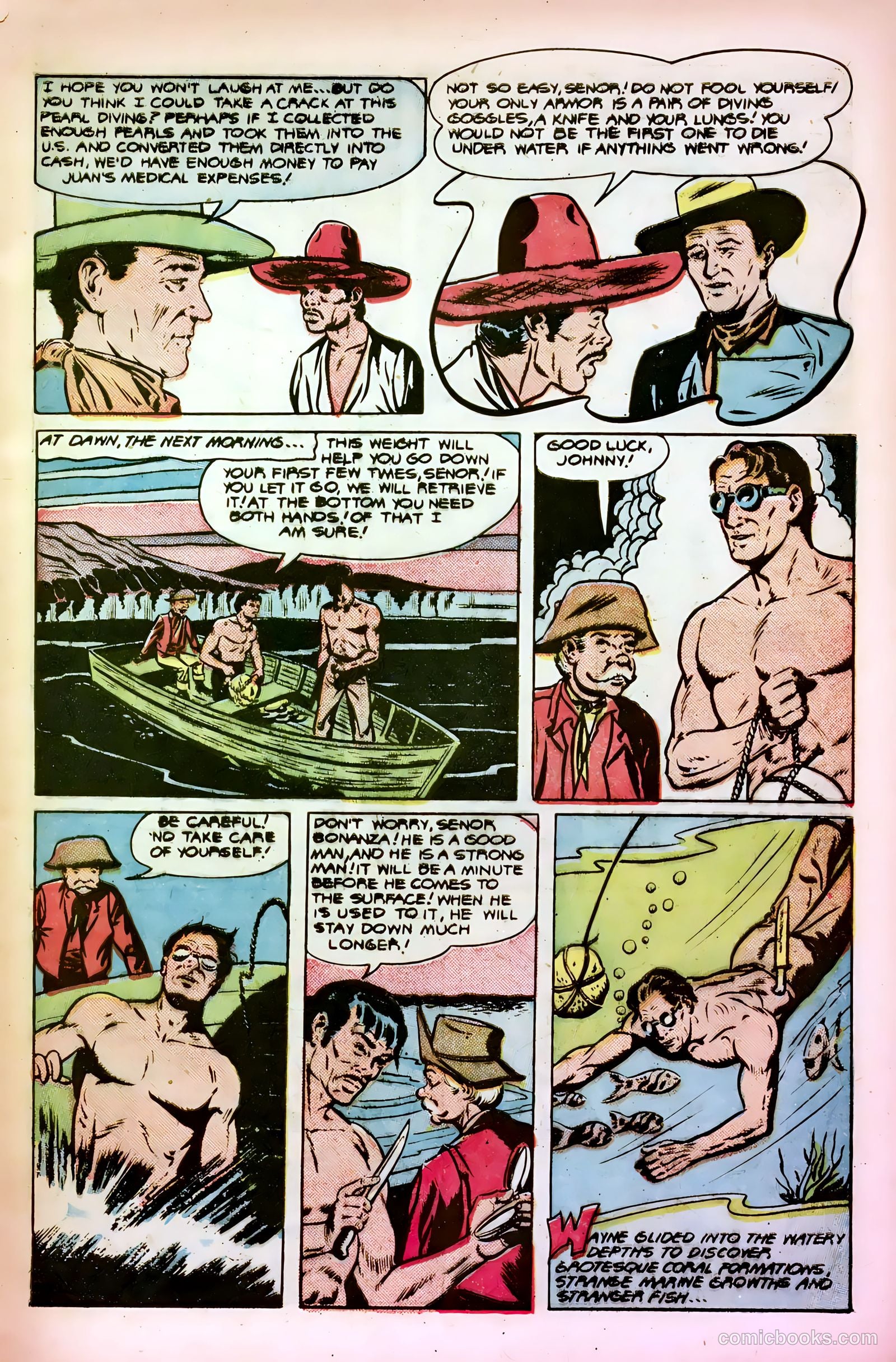 John Wayne Adventure Comics #10 — page 9 of 36