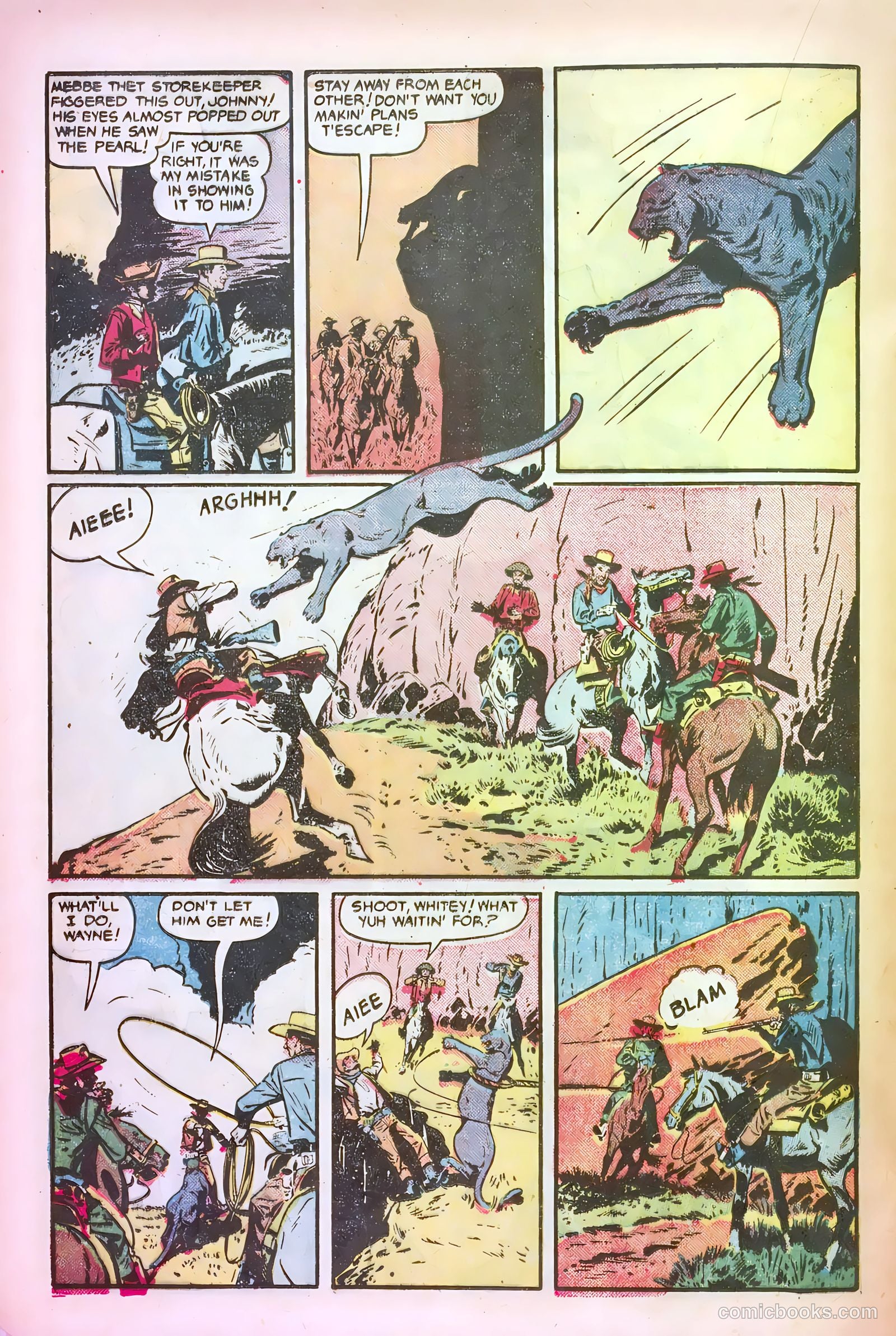 John Wayne Adventure Comics #10 — page 22 of 36