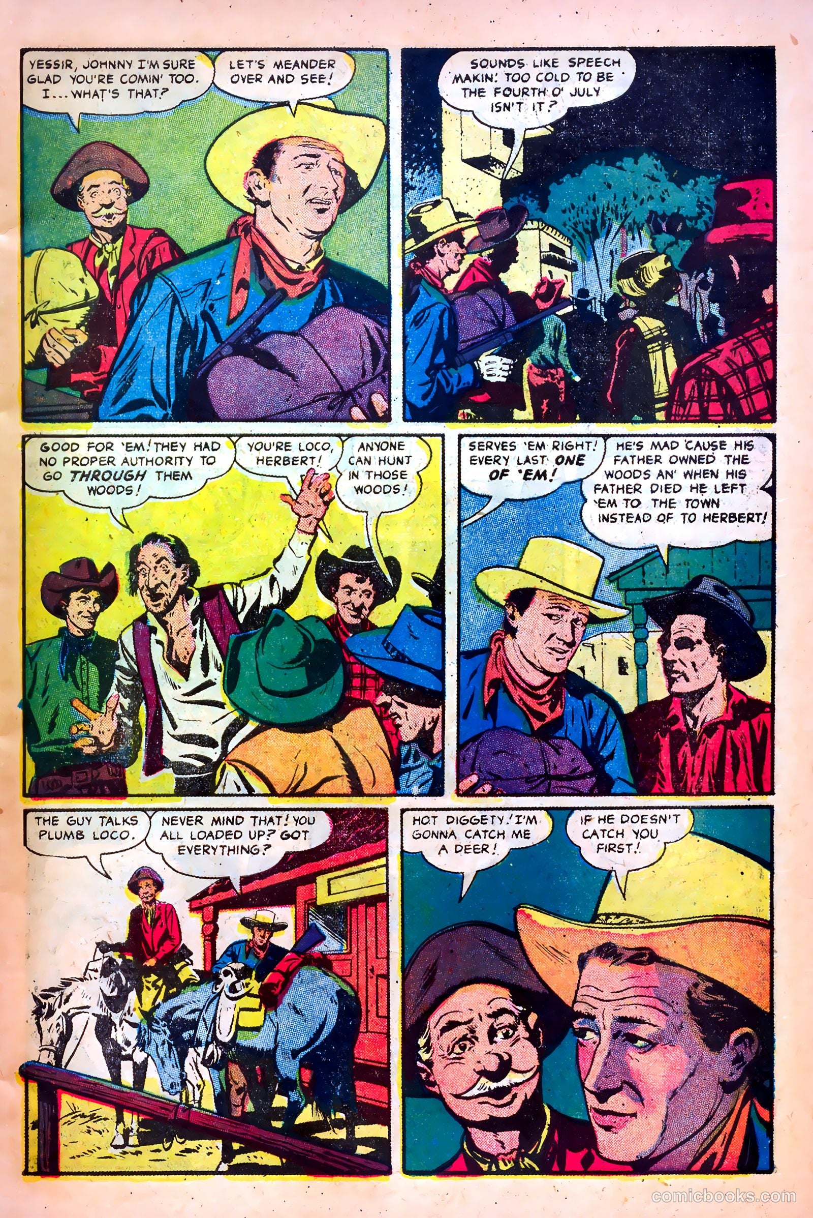 John Wayne Adventure Comics #11 — page 5 of 36