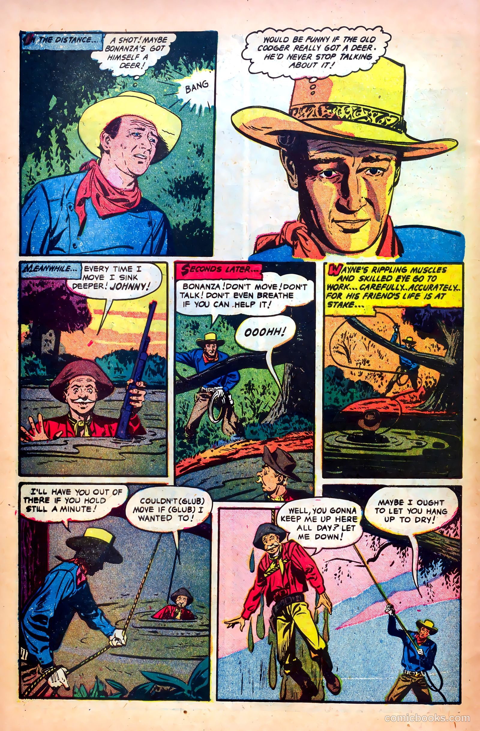 John Wayne Adventure Comics #11 — page 8 of 36