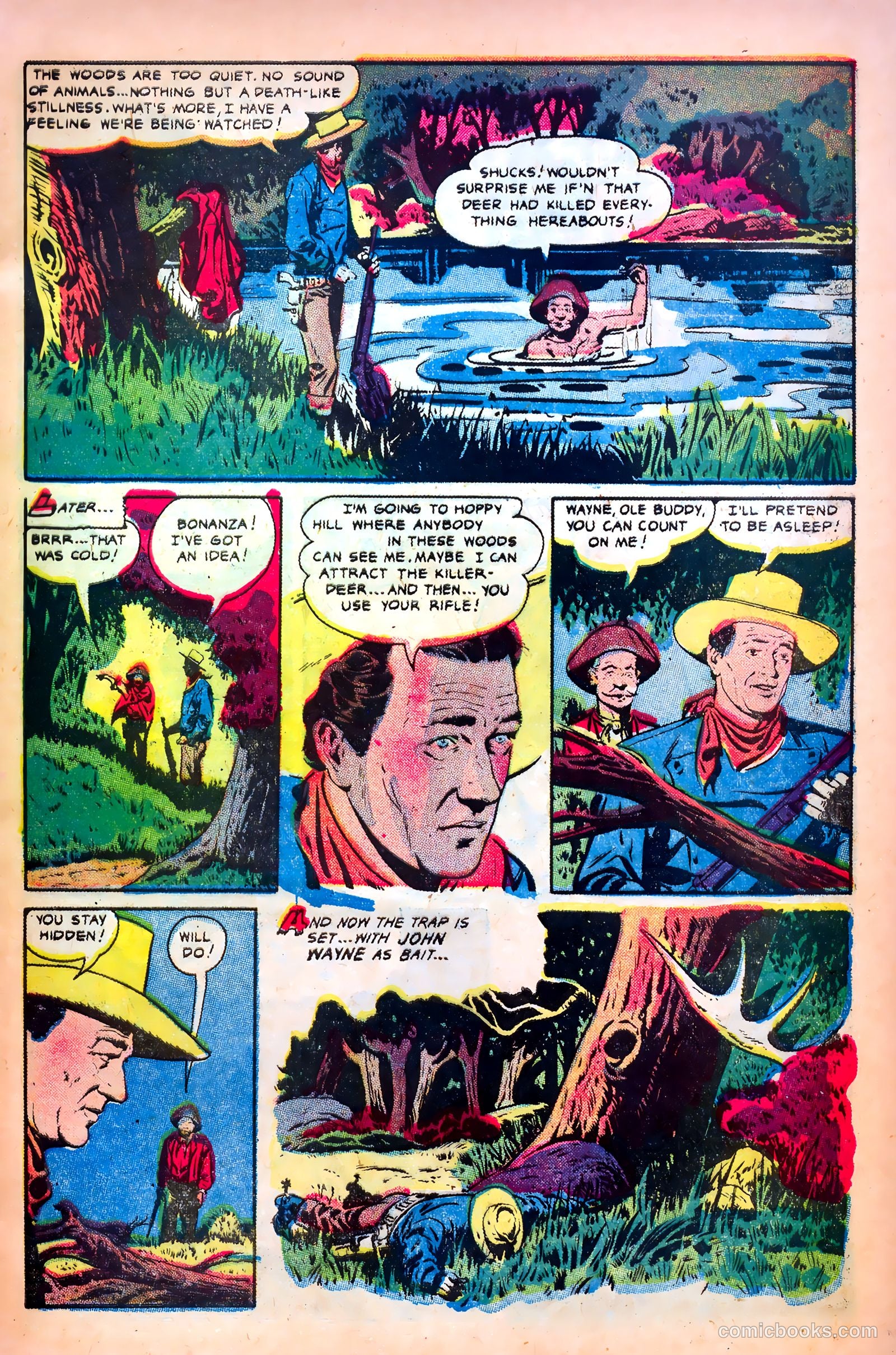 John Wayne Adventure Comics #11 — page 9 of 36