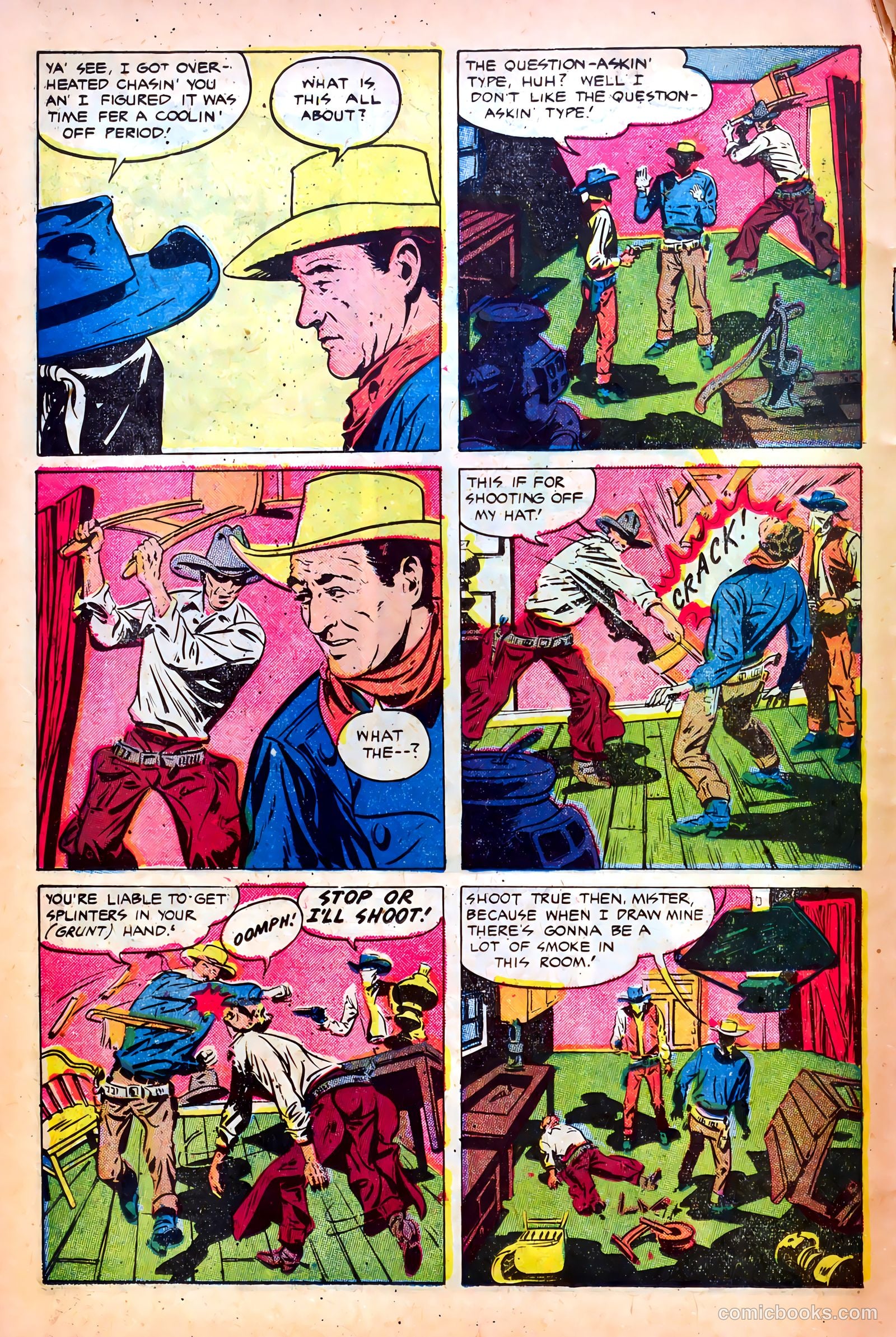 John Wayne Adventure Comics #11 — page 16 of 36
