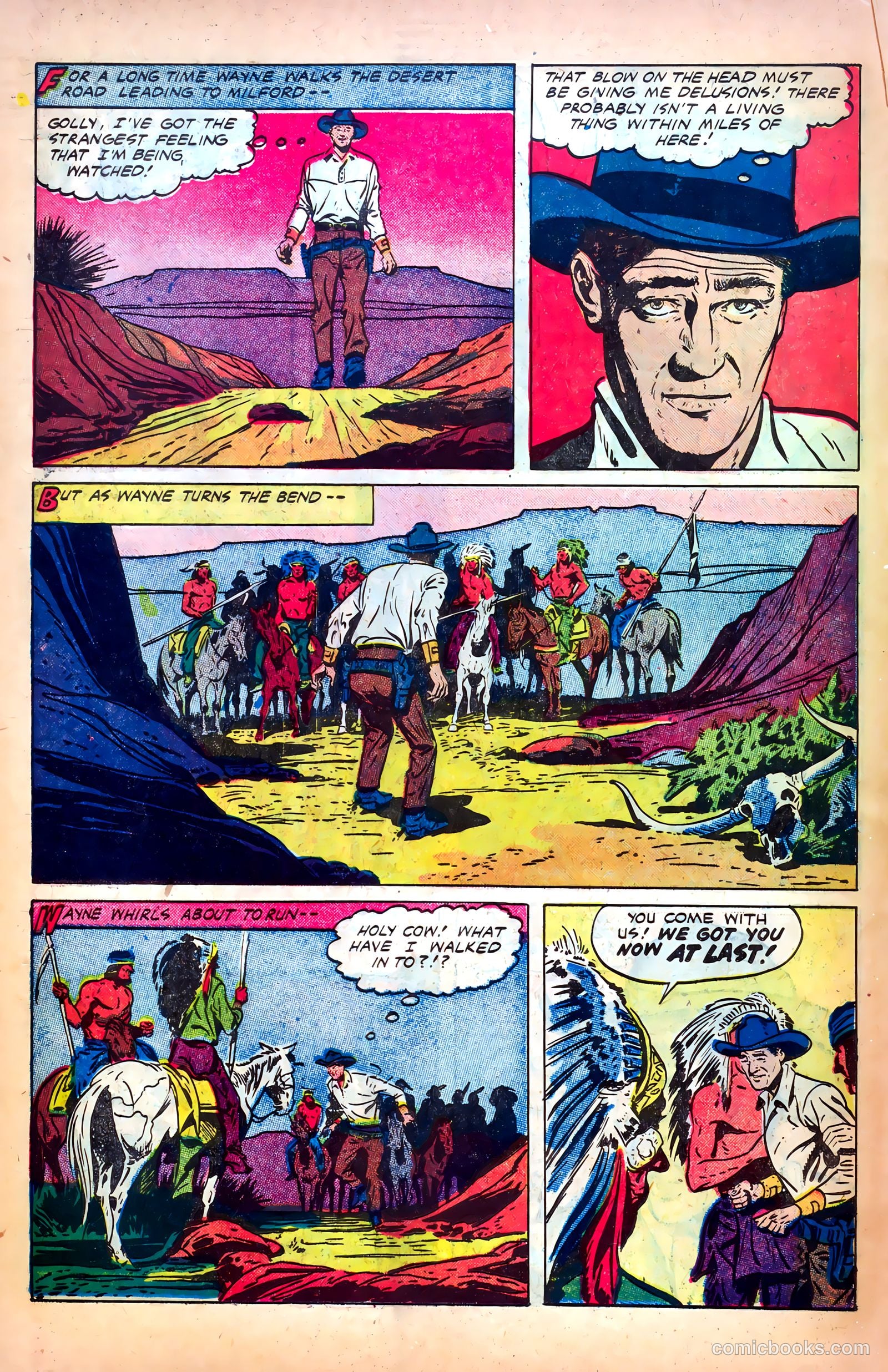 John Wayne Adventure Comics #11 — page 18 of 36