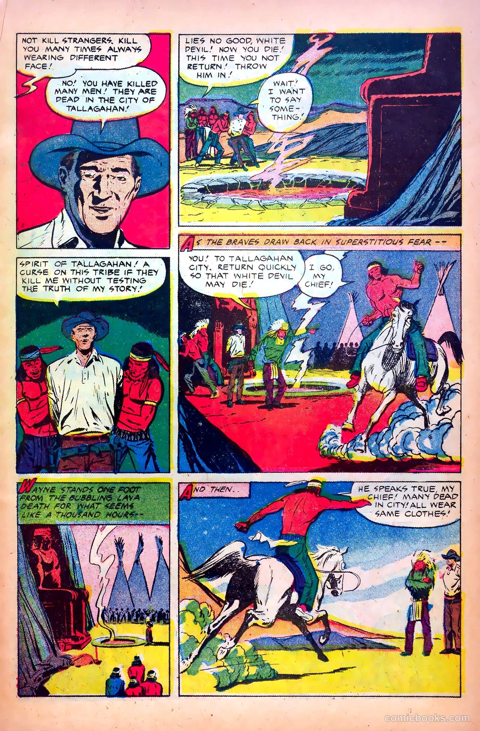 John Wayne Adventure Comics #11 — page 21 of 36