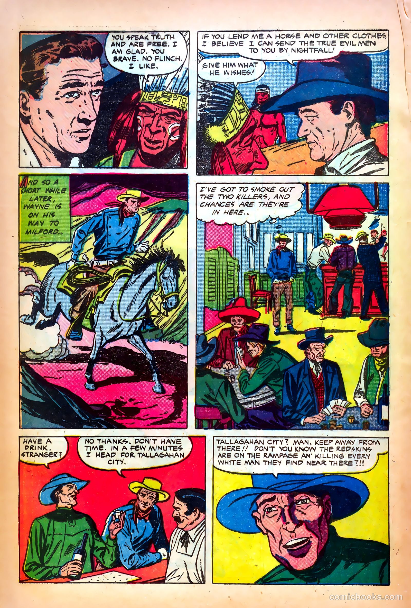 John Wayne Adventure Comics #11 — page 22 of 36
