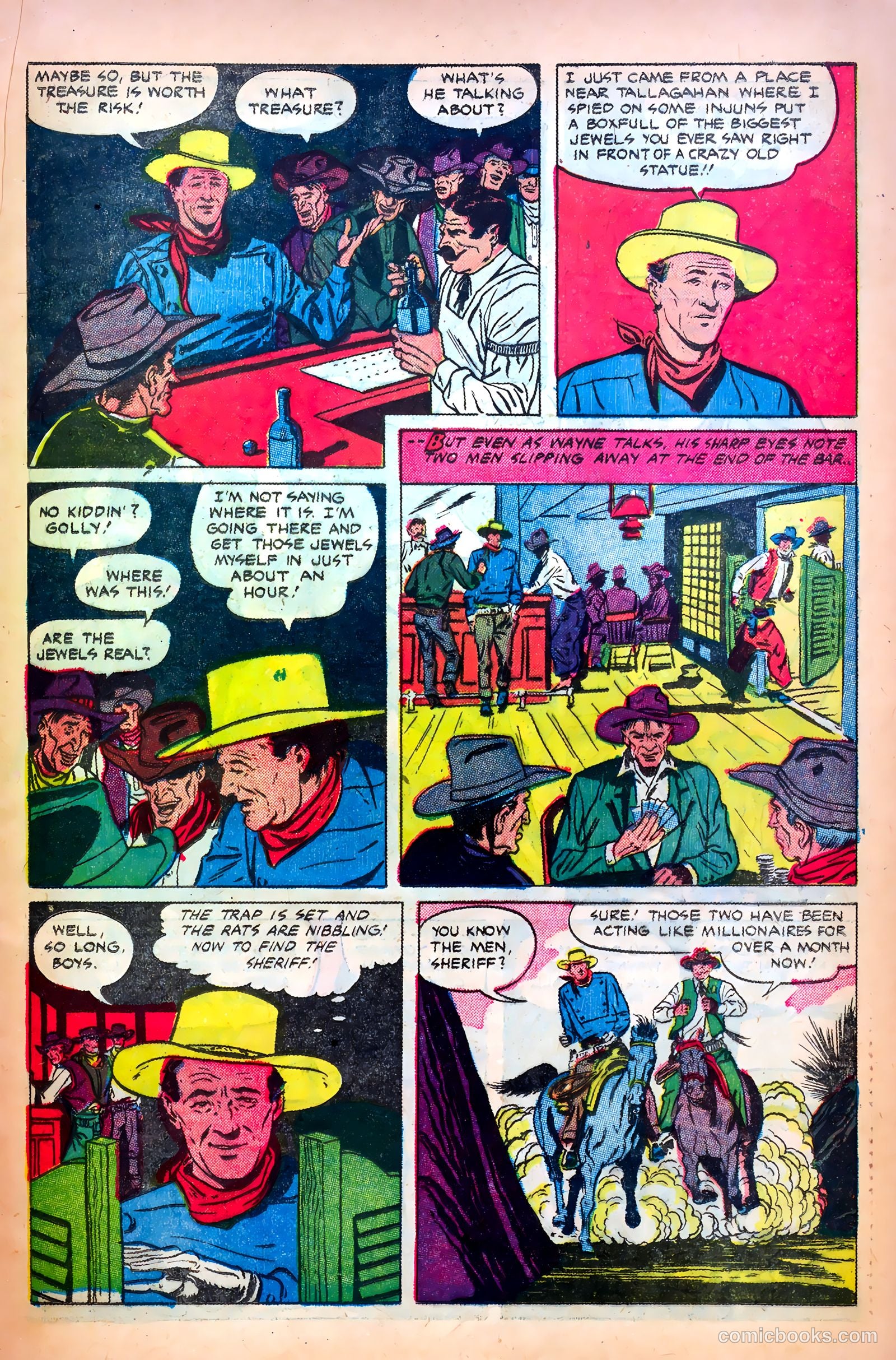 John Wayne Adventure Comics #11 — page 23 of 36