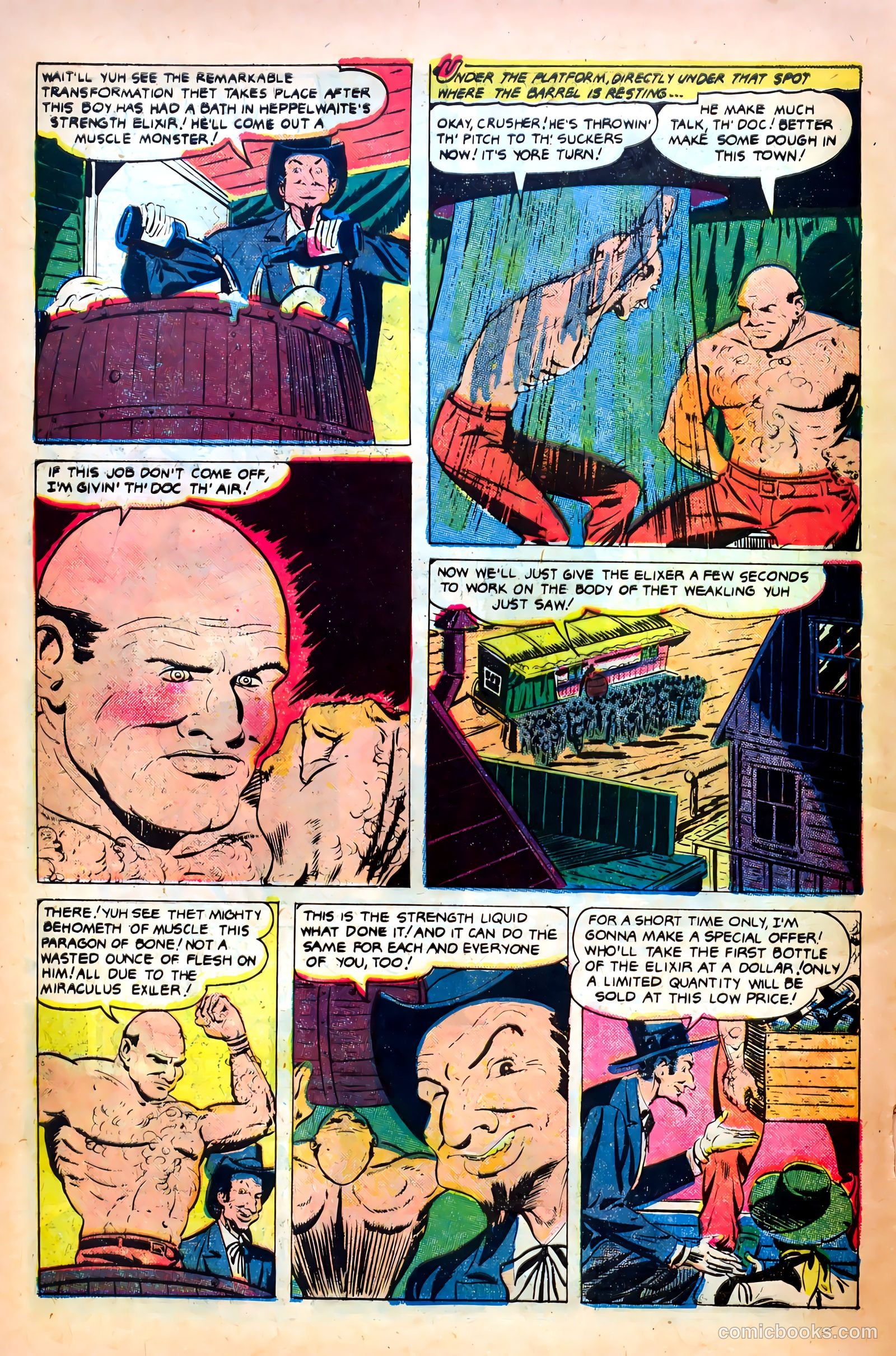 John Wayne Adventure Comics #11 — page 28 of 36