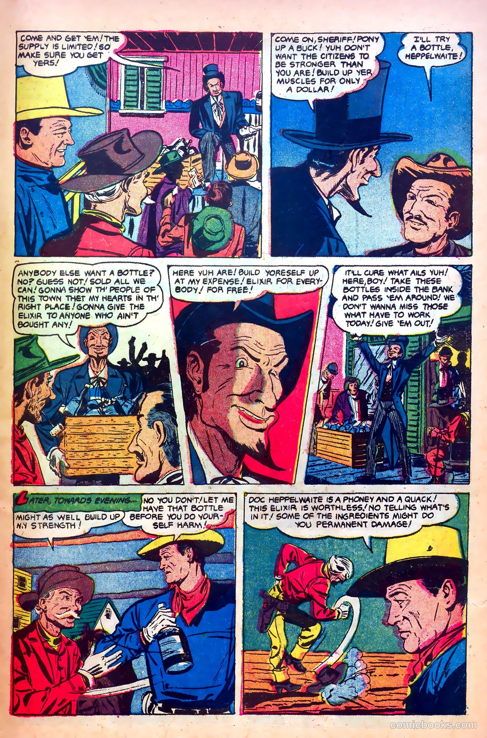 John Wayne Adventure Comics #11 — page 29 of 36
