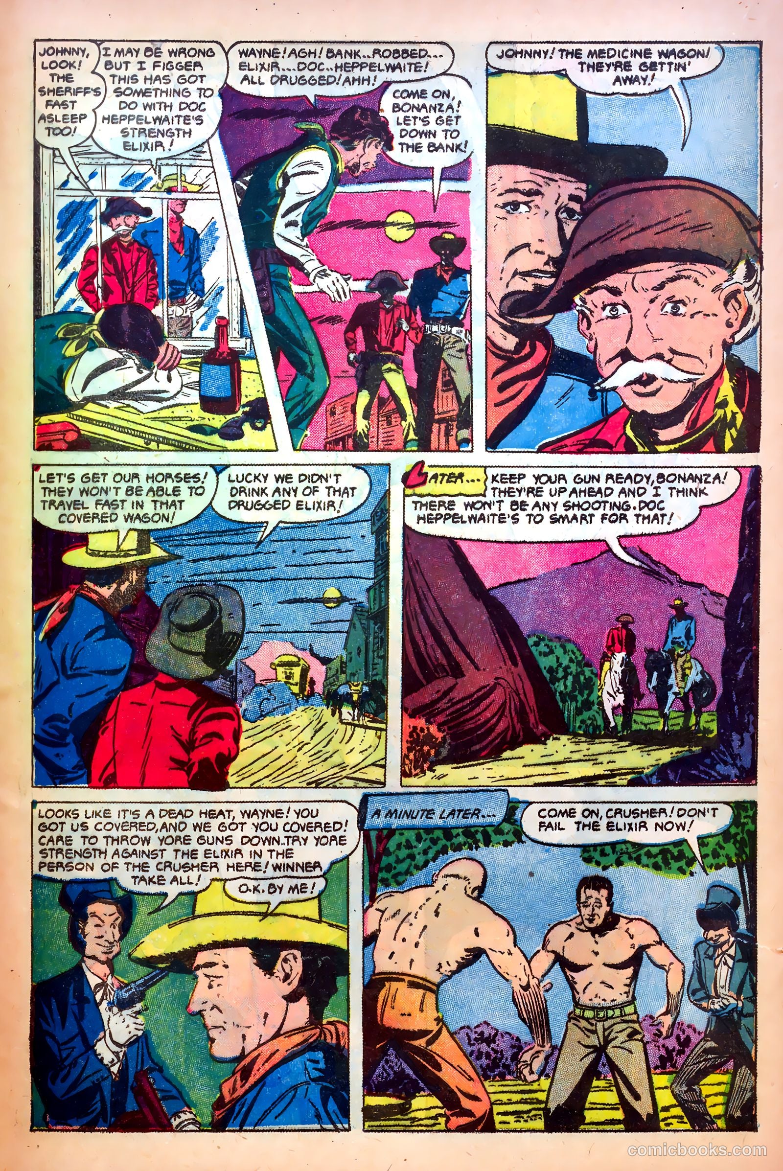 John Wayne Adventure Comics #11 — page 31 of 36