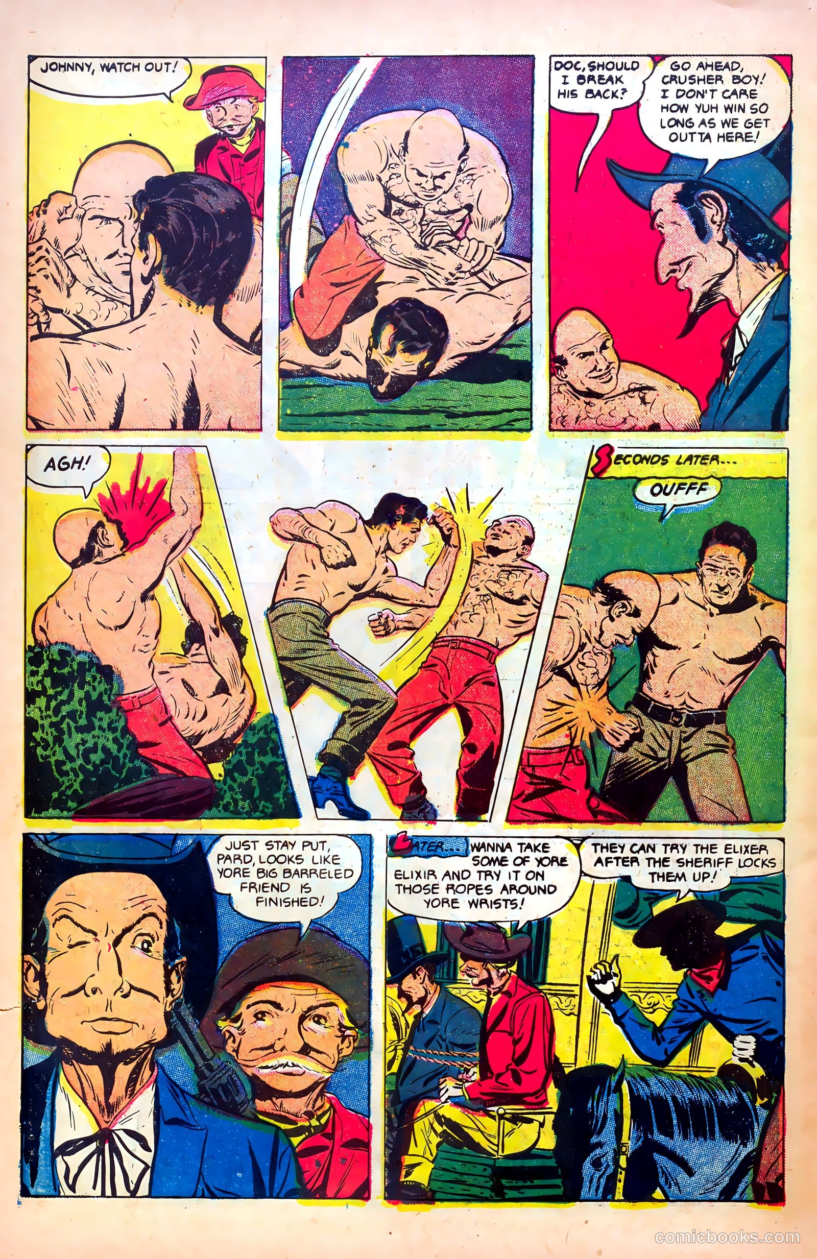 John Wayne Adventure Comics #11 — page 32 of 36