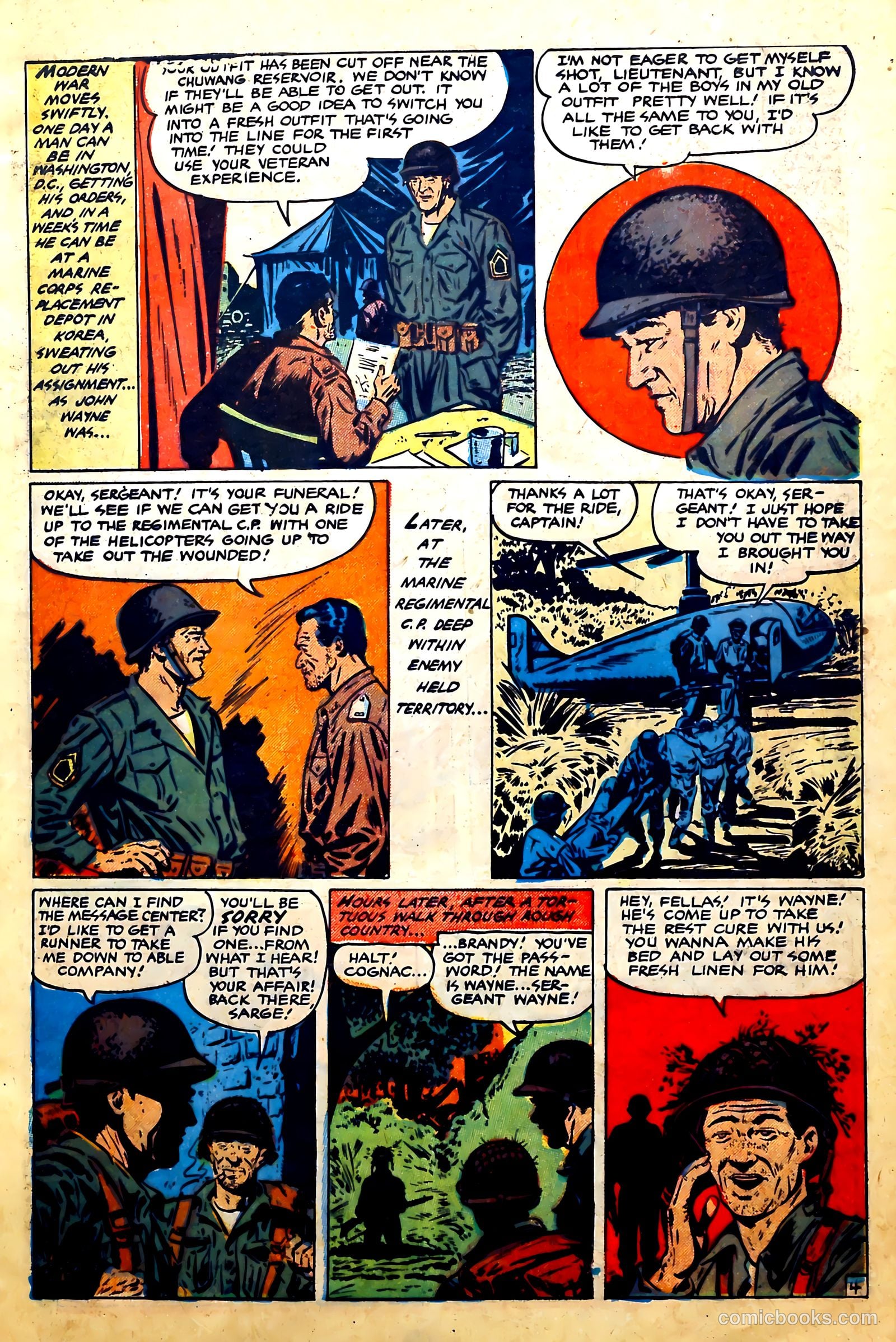John Wayne Adventure Comics #12 — page 7 of 36