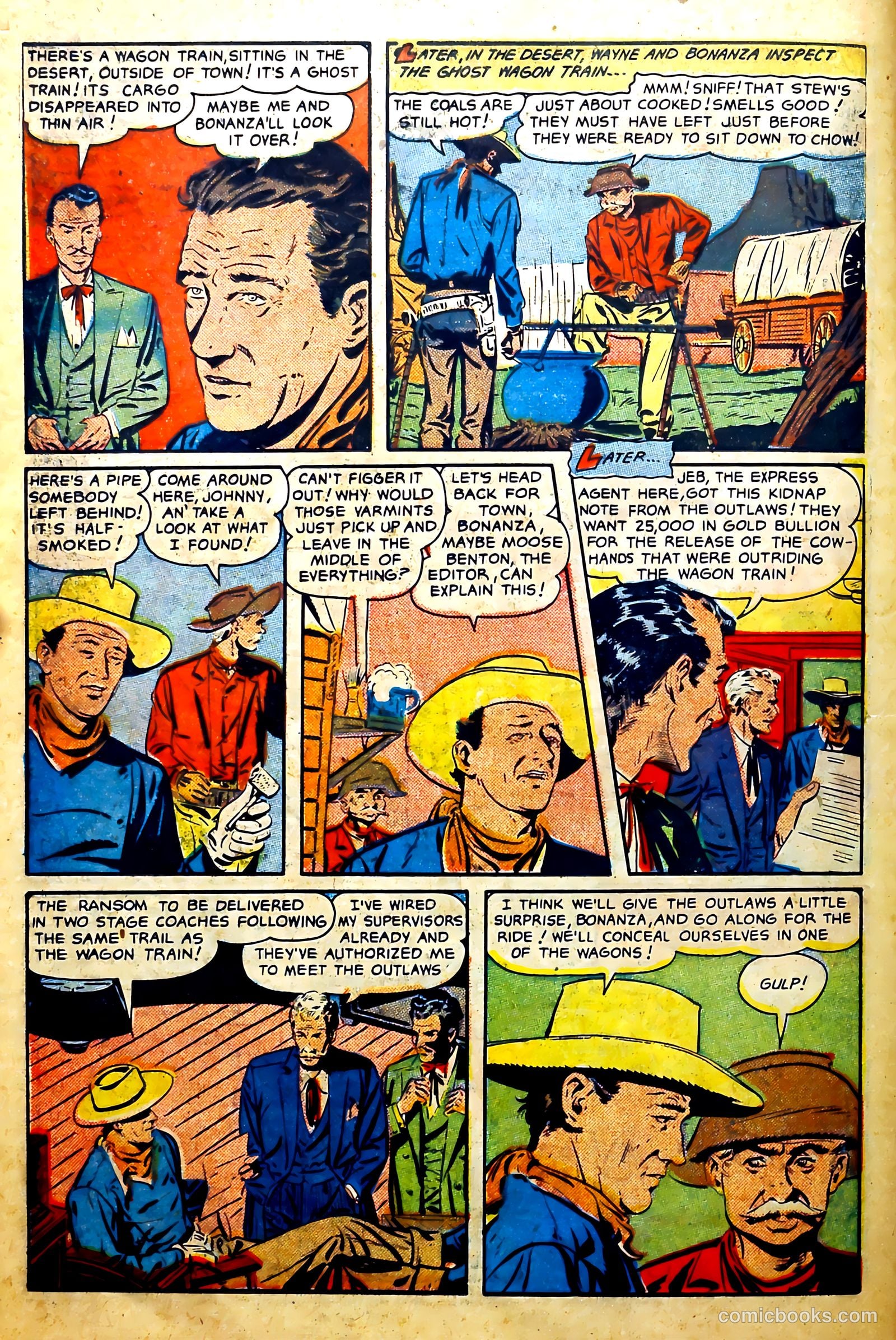 John Wayne Adventure Comics #12 — page 16 of 36