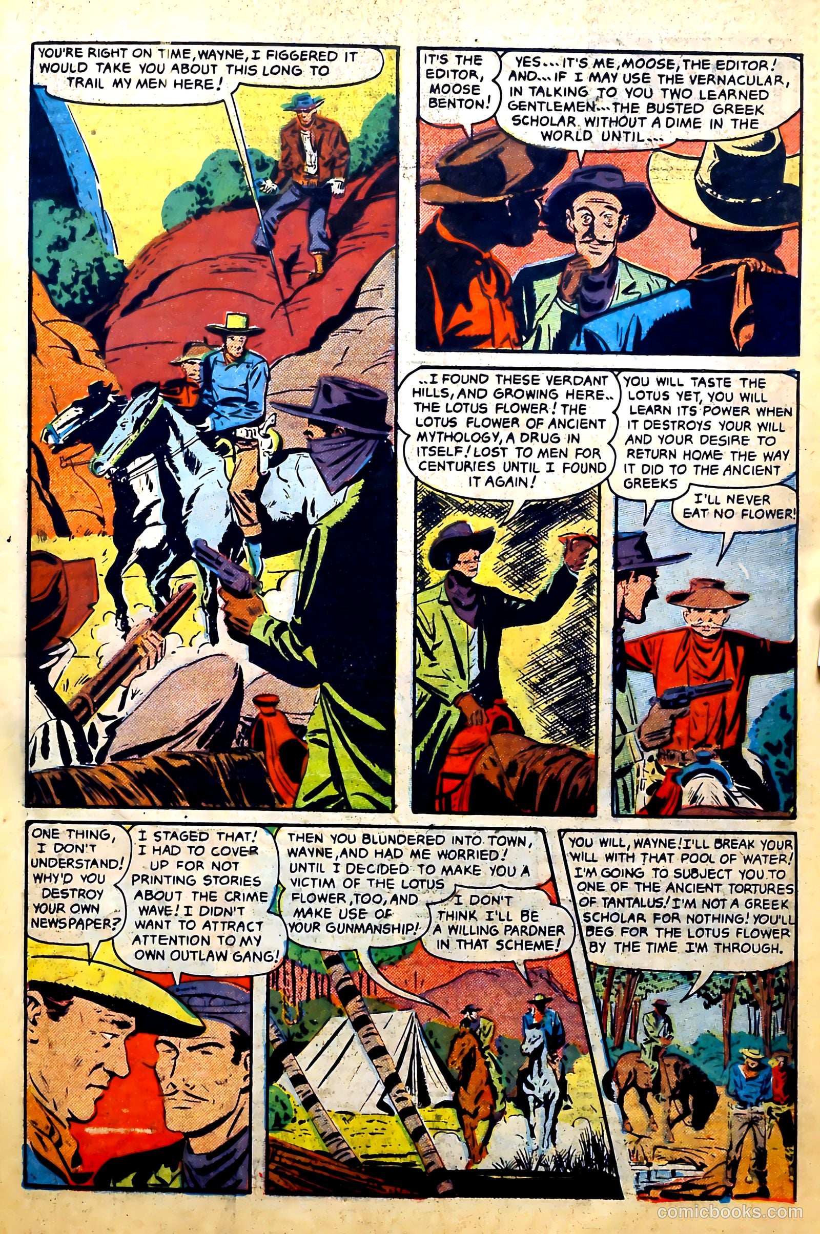John Wayne Adventure Comics #12 — page 19 of 36