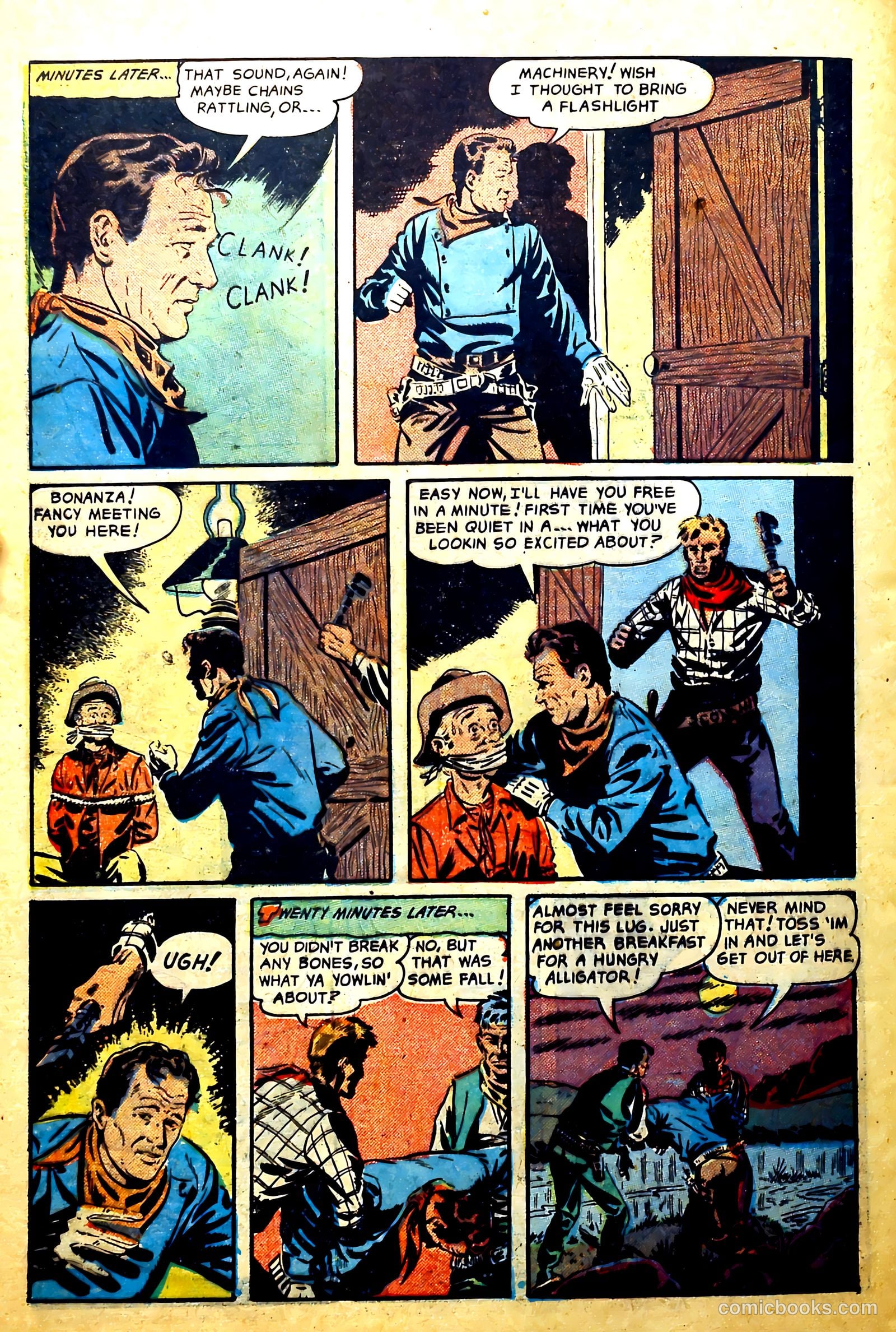 John Wayne Adventure Comics #12 — page 28 of 36