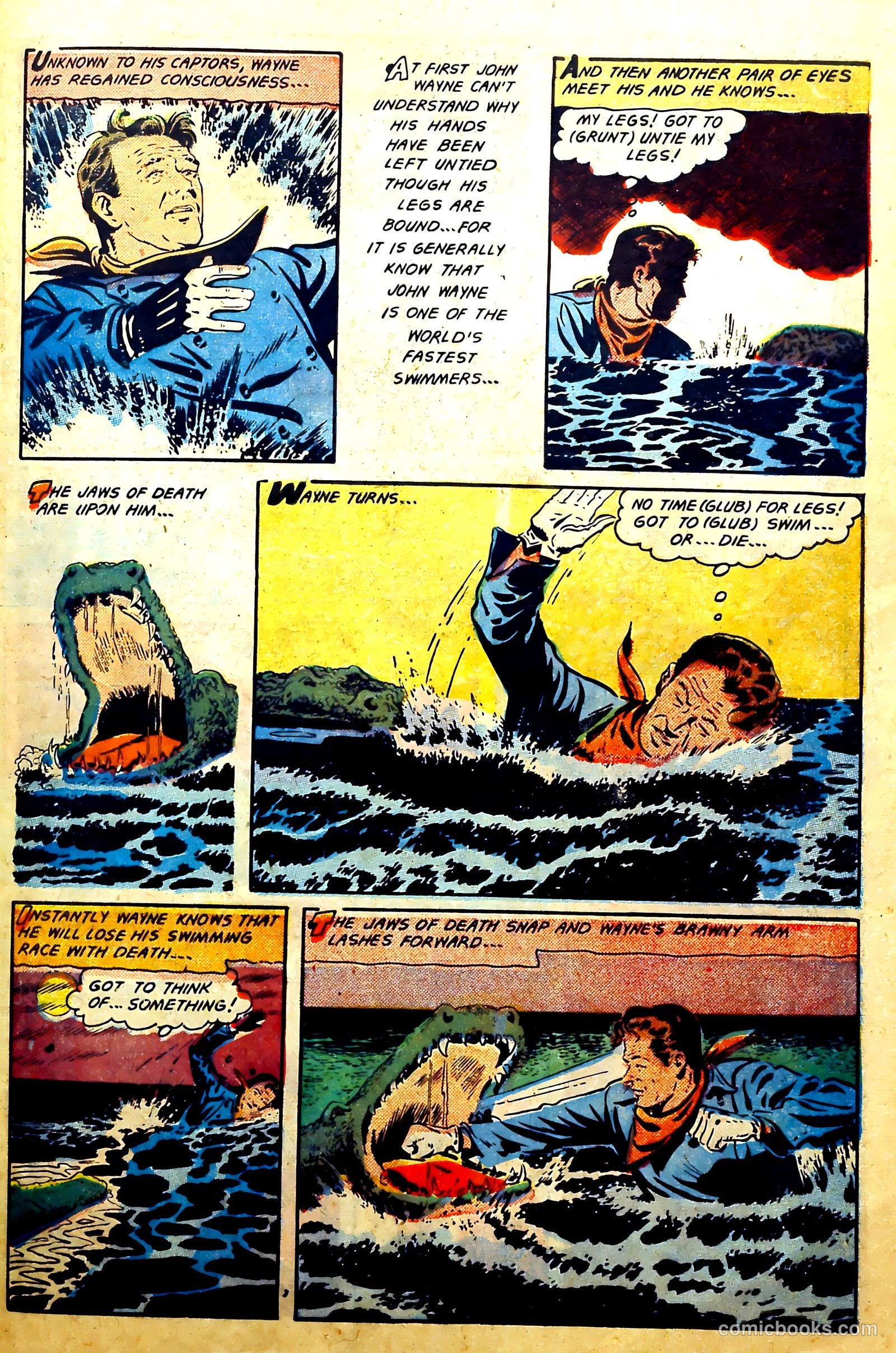 John Wayne Adventure Comics #12 — page 29 of 36