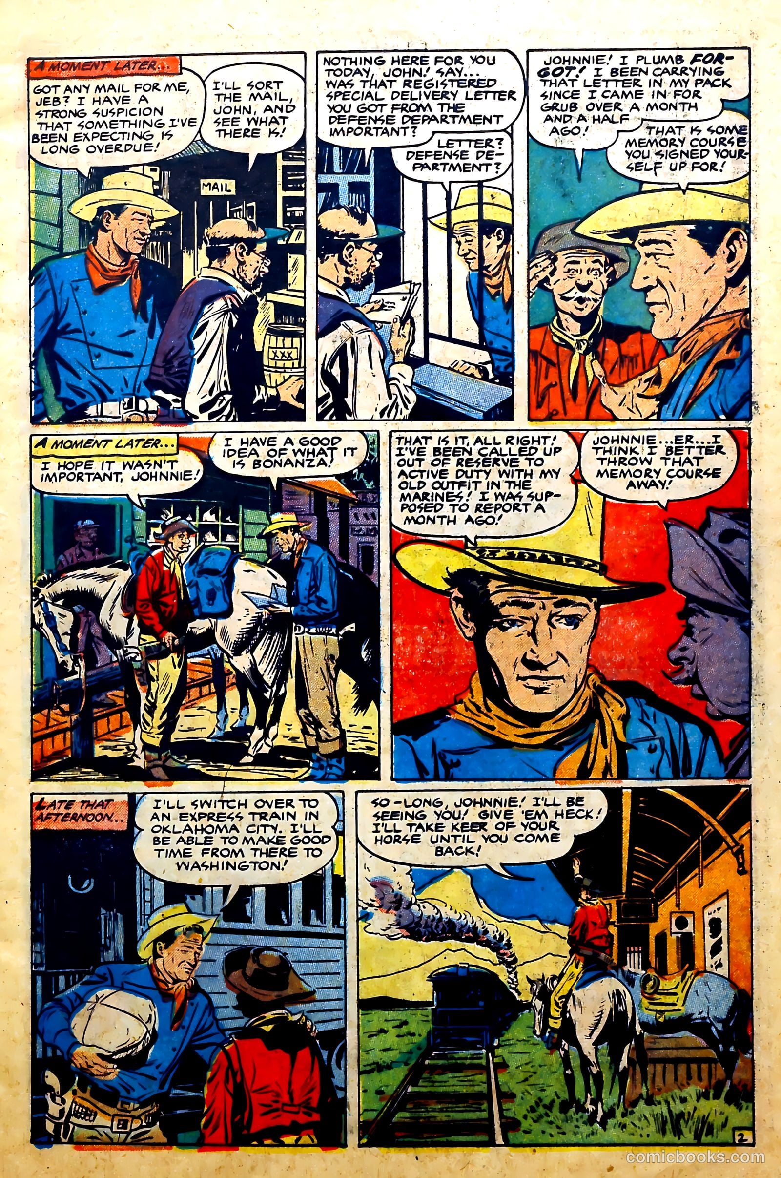 John Wayne Adventure Comics #12 — page 5 of 36