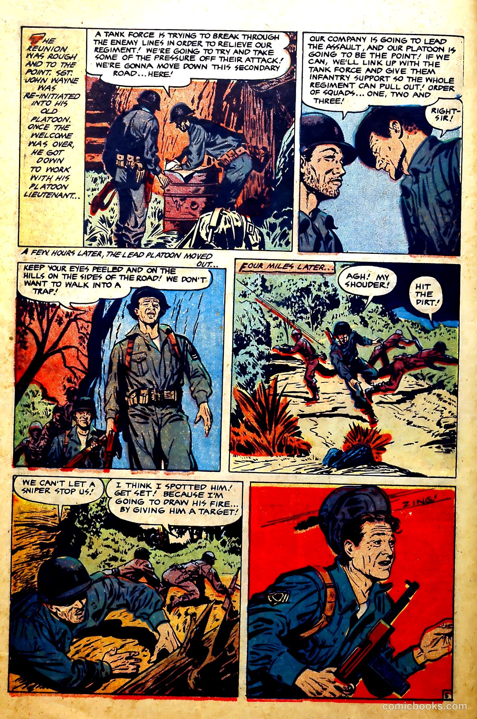 John Wayne Adventure Comics #12 — page 8 of 36