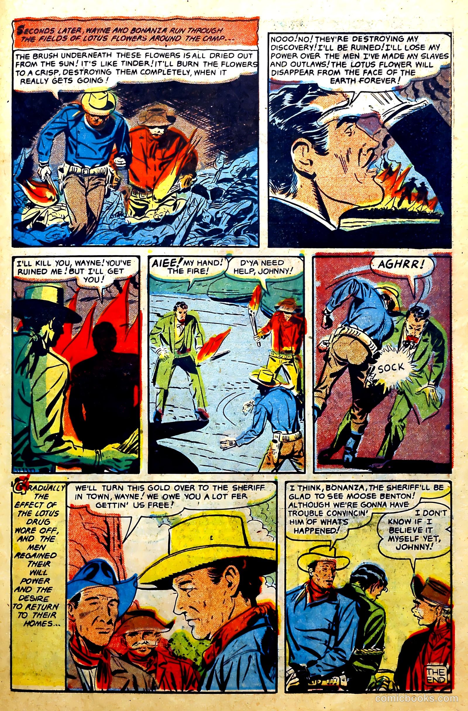 John Wayne Adventure Comics #12 — page 21 of 36