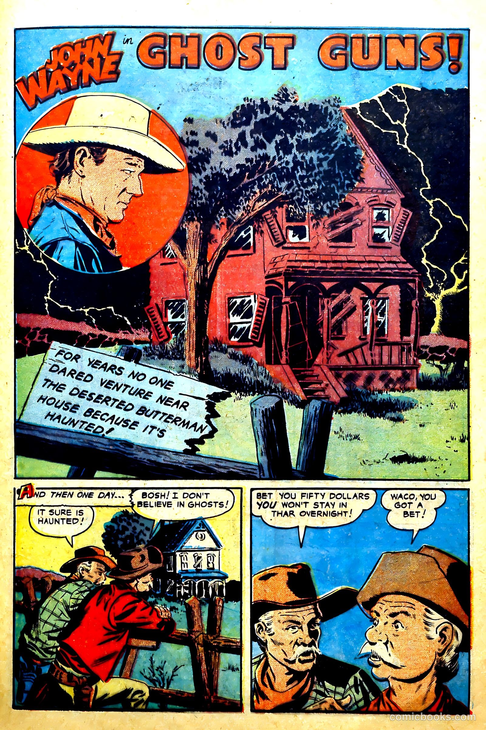 John Wayne Adventure Comics #12 — page 25 of 36