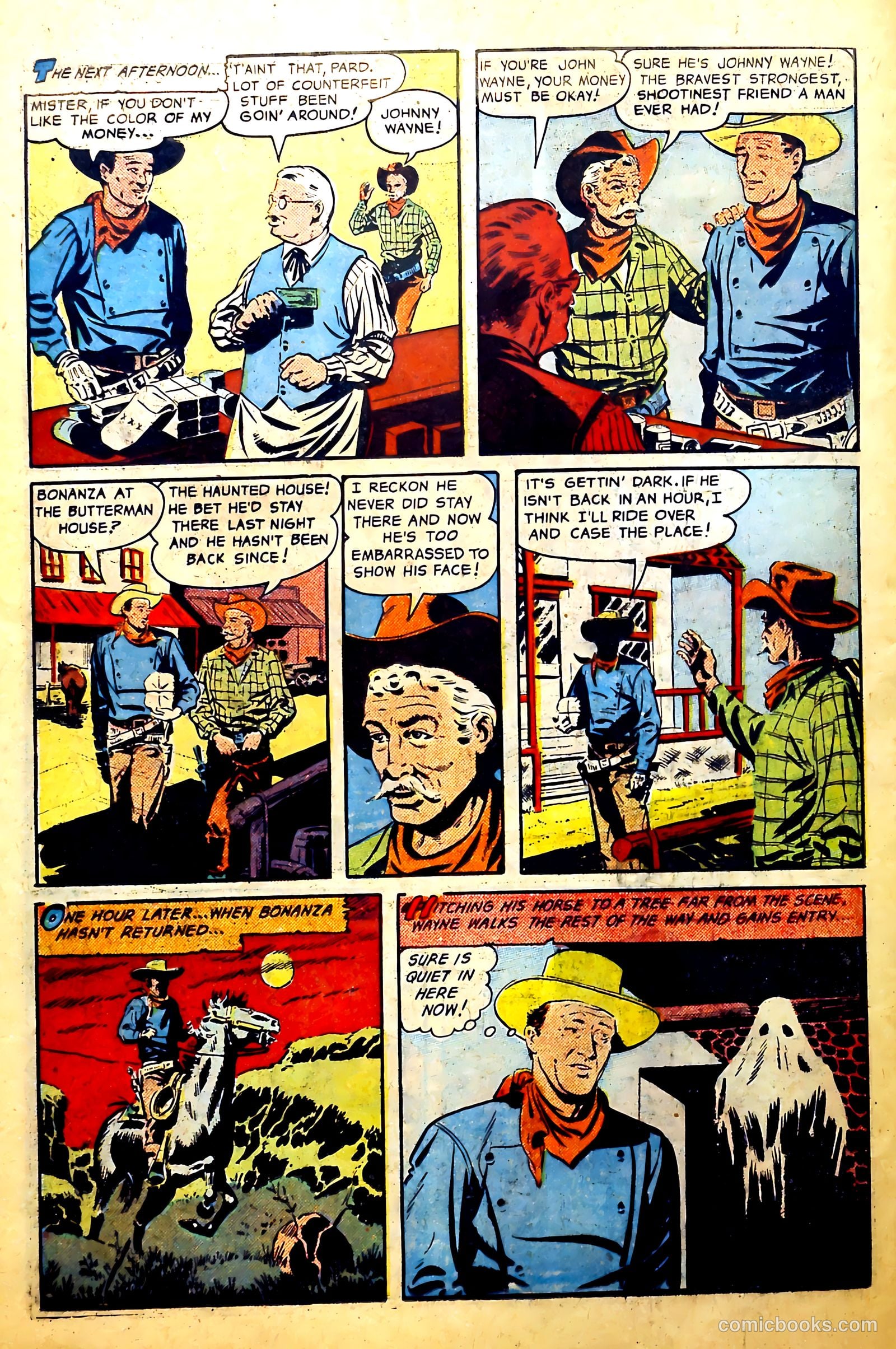 John Wayne Adventure Comics #12 — page 26 of 36