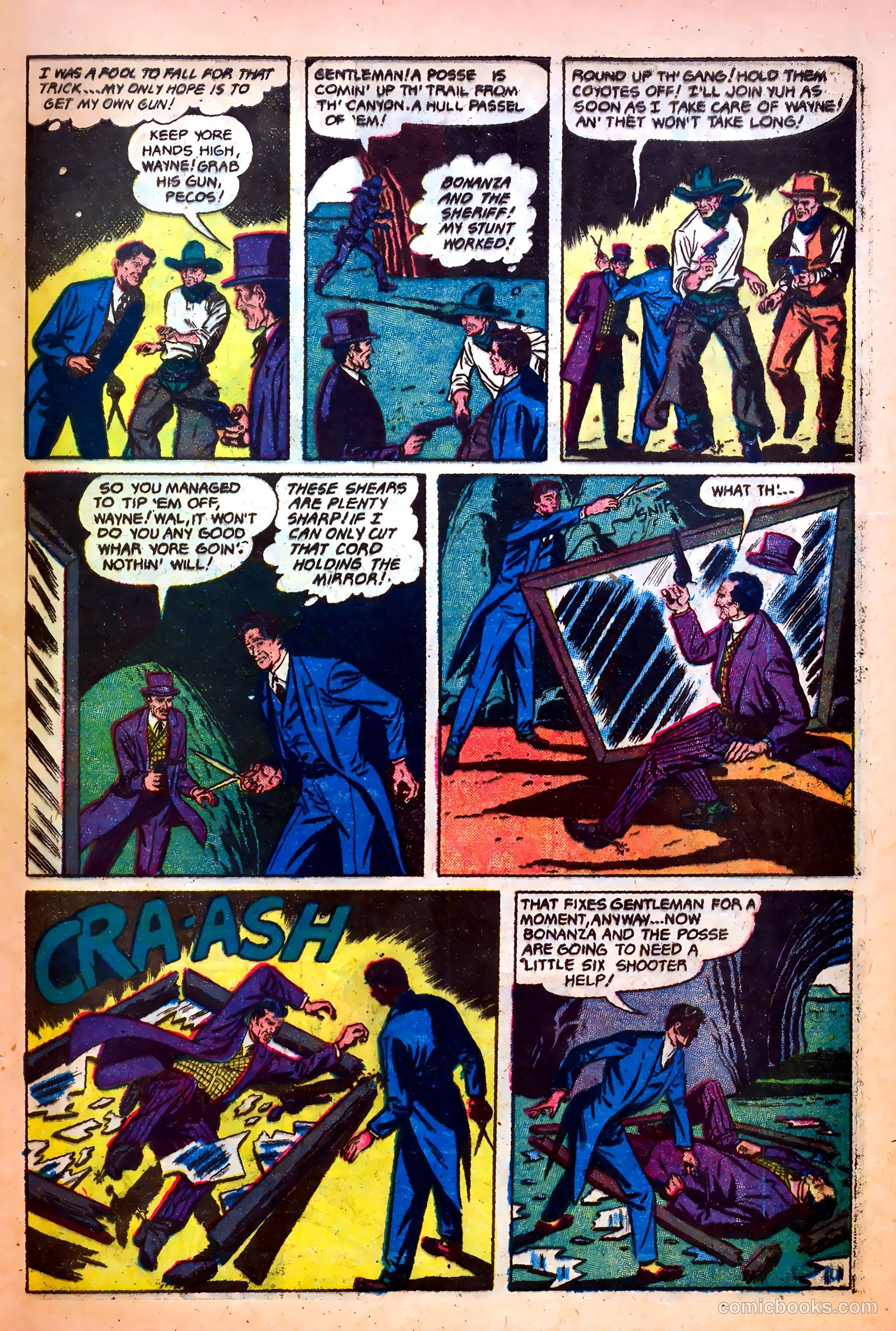 John Wayne Adventure Comics #13 — page 33 of 36