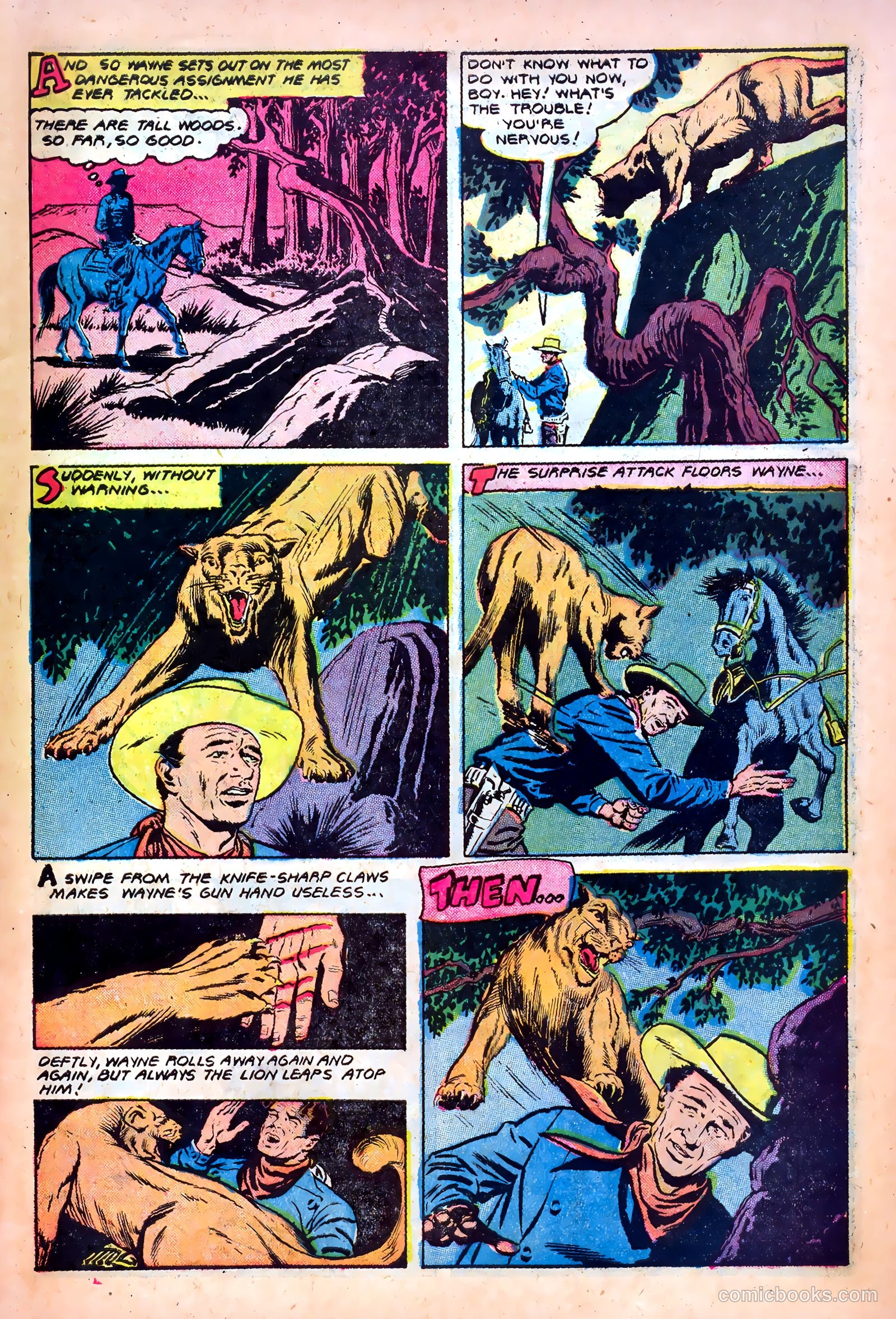 John Wayne Adventure Comics #13 — page 5 of 36
